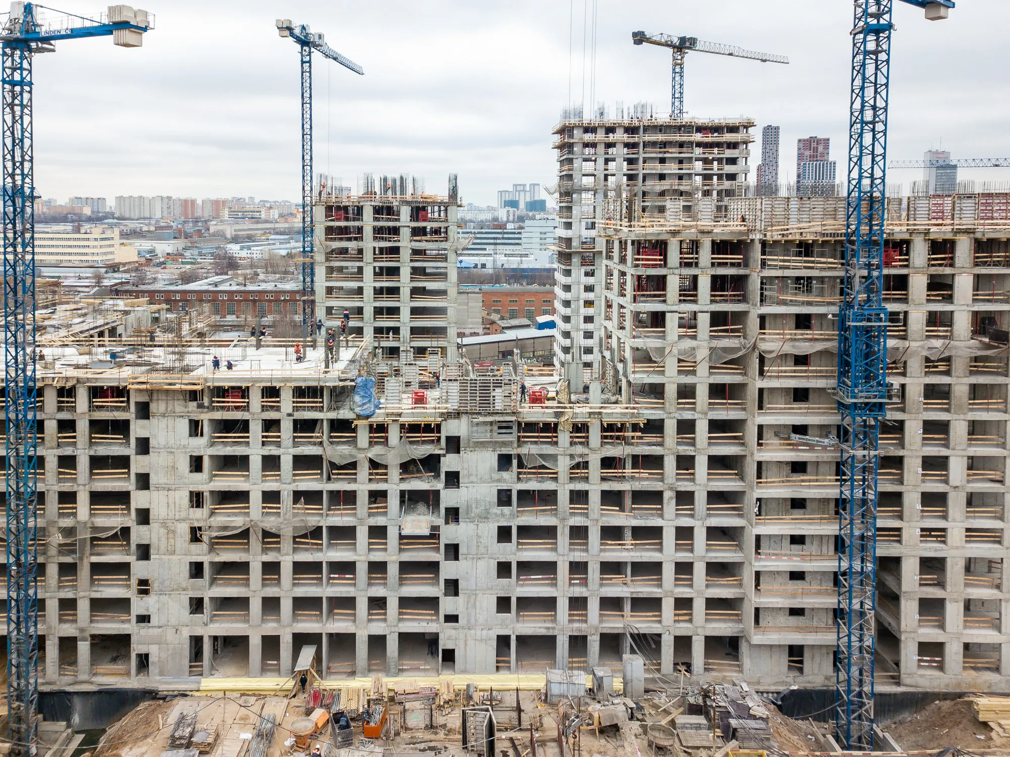 ЖК "Сиреневый парк" ход строительства