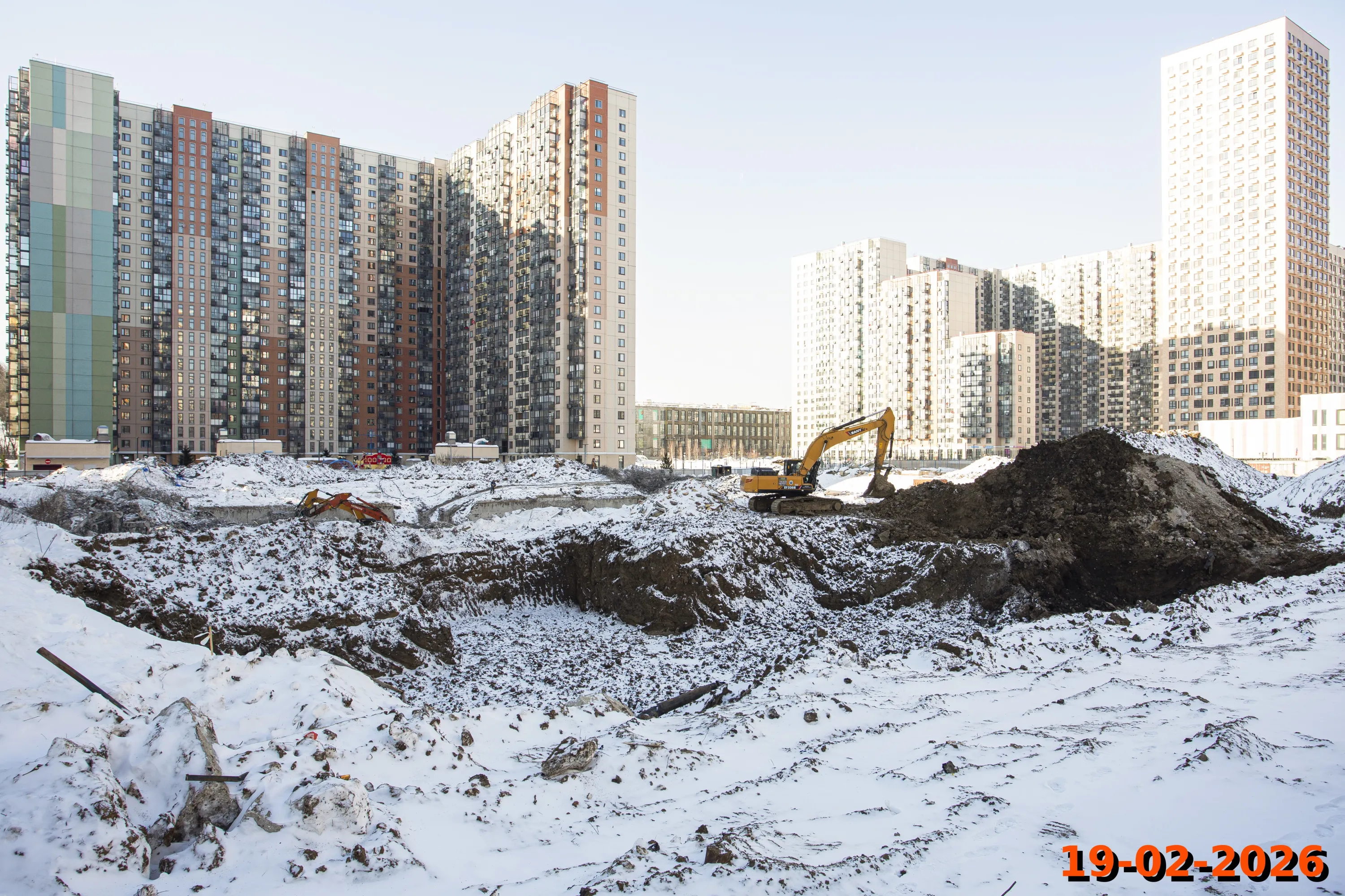 «Митинский лес» ход строительства