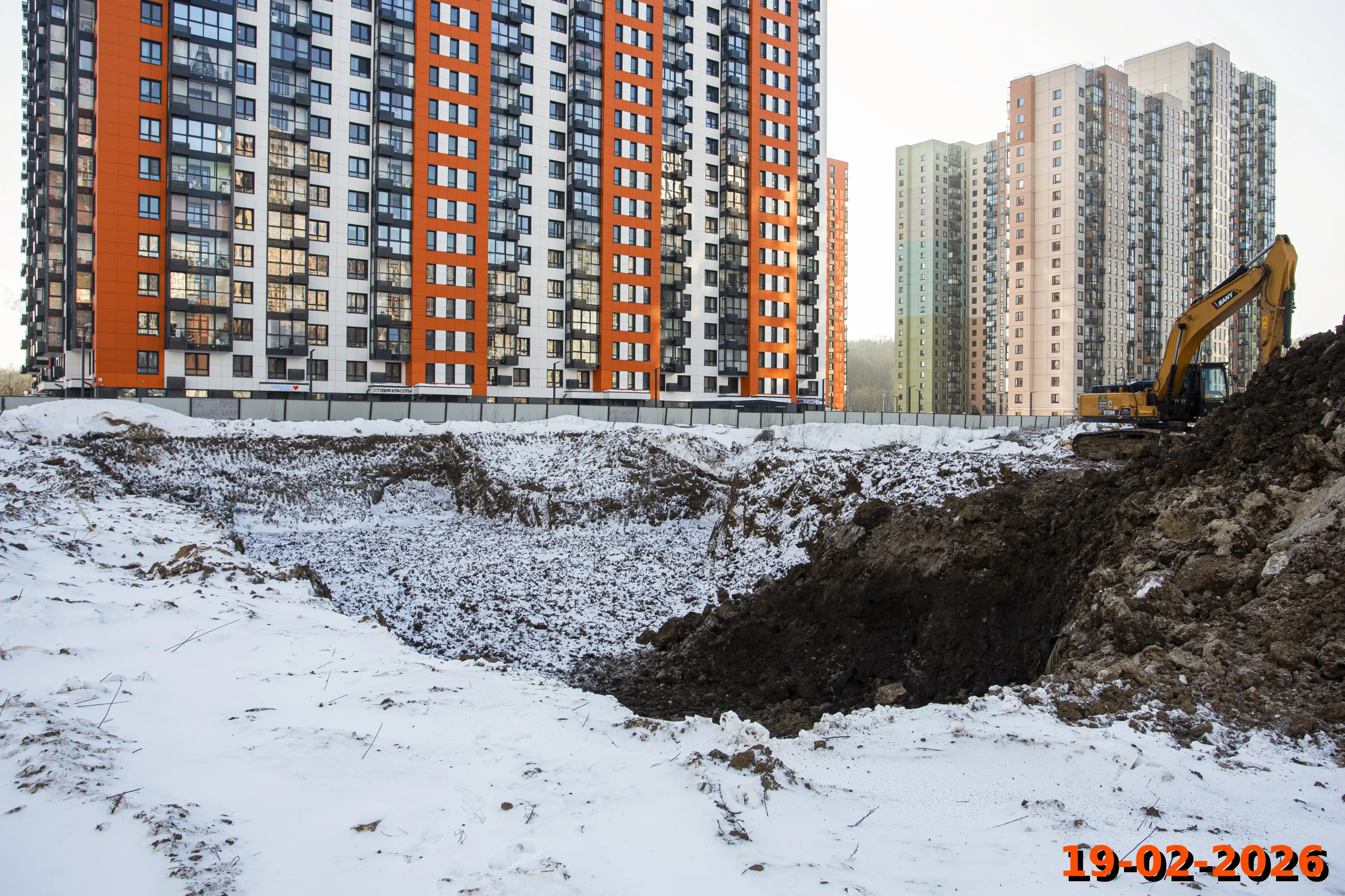 «Митинский лес» ход строительства