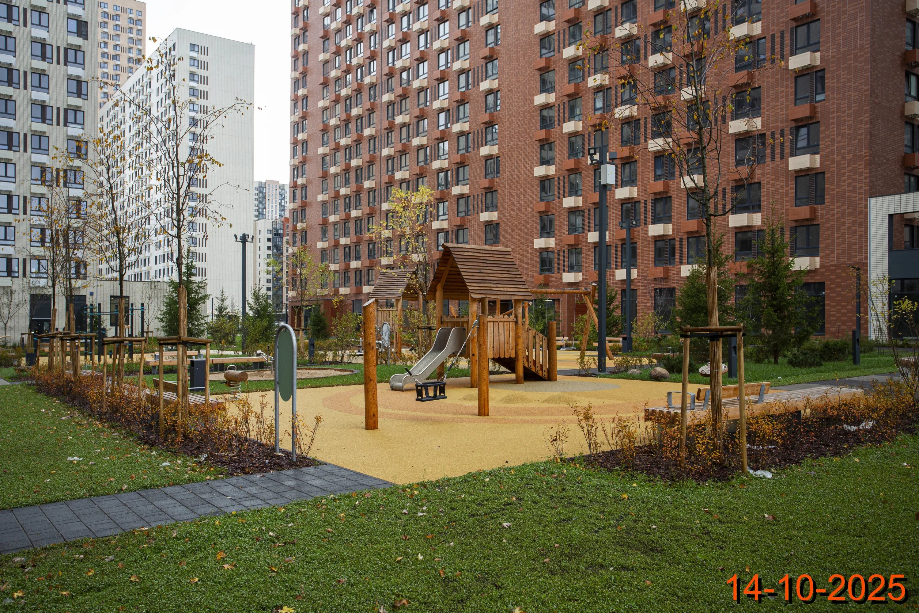 «Митинский лес» ход строительства