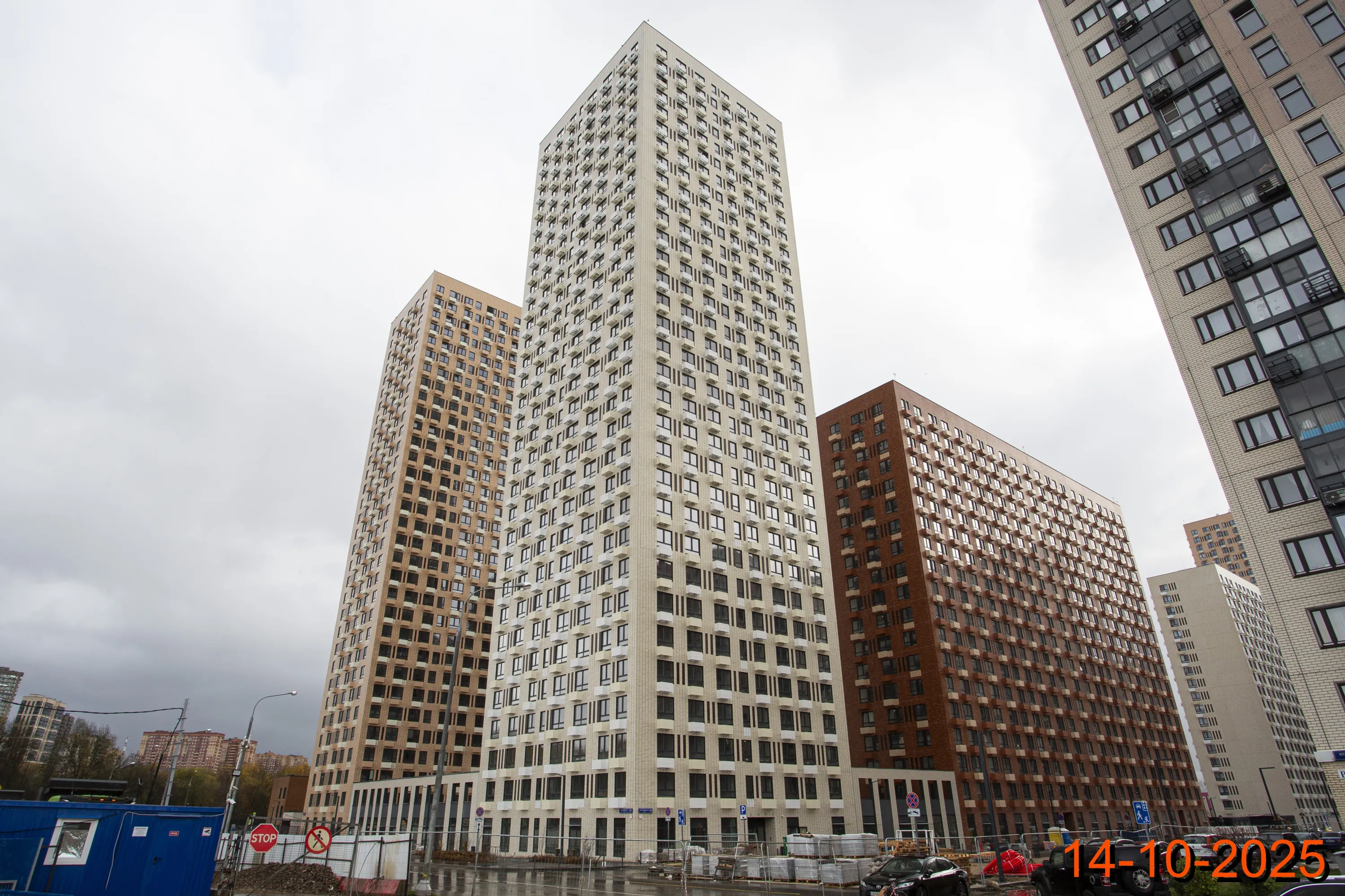 «Митинский лес» ход строительства