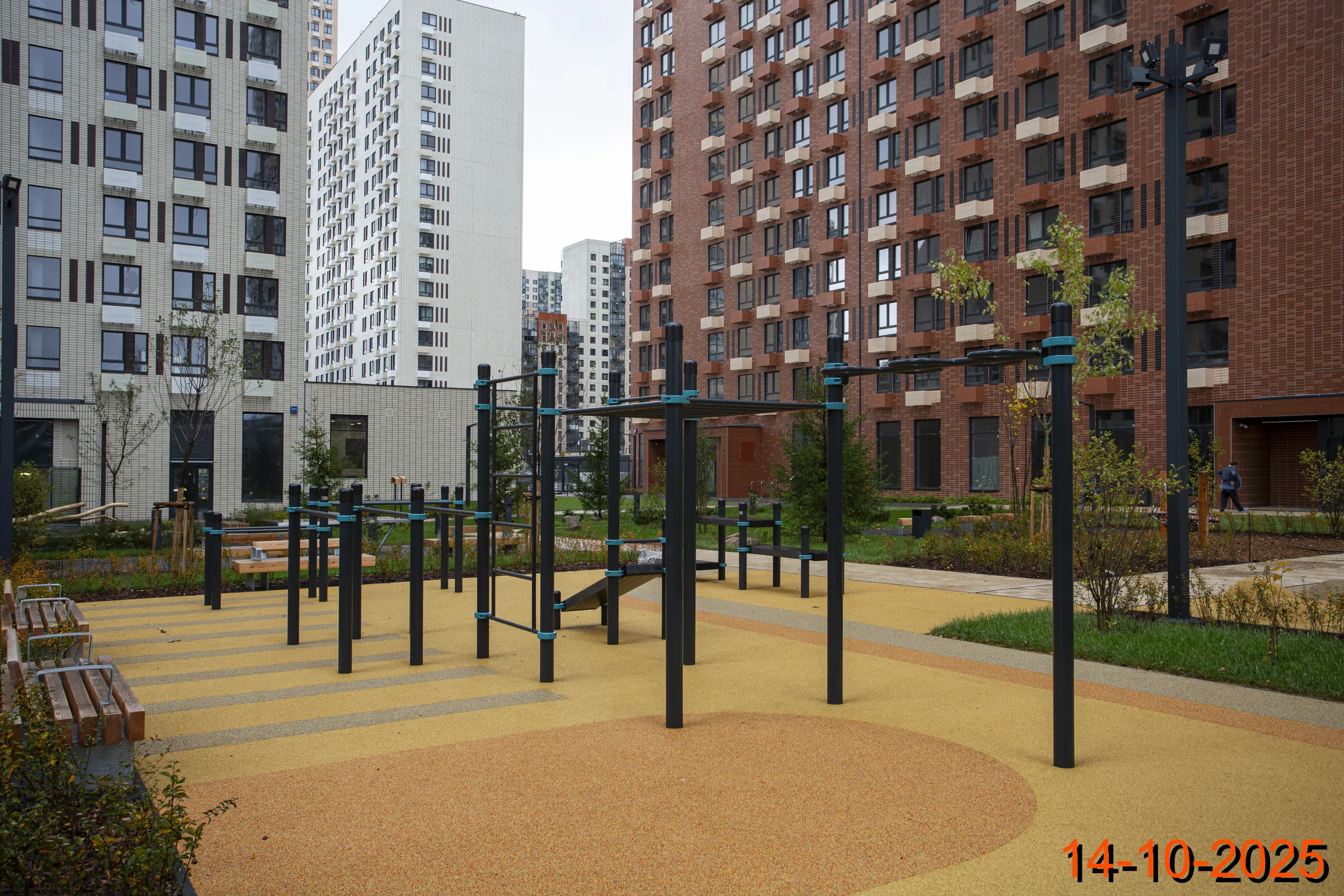 «Митинский лес» ход строительства