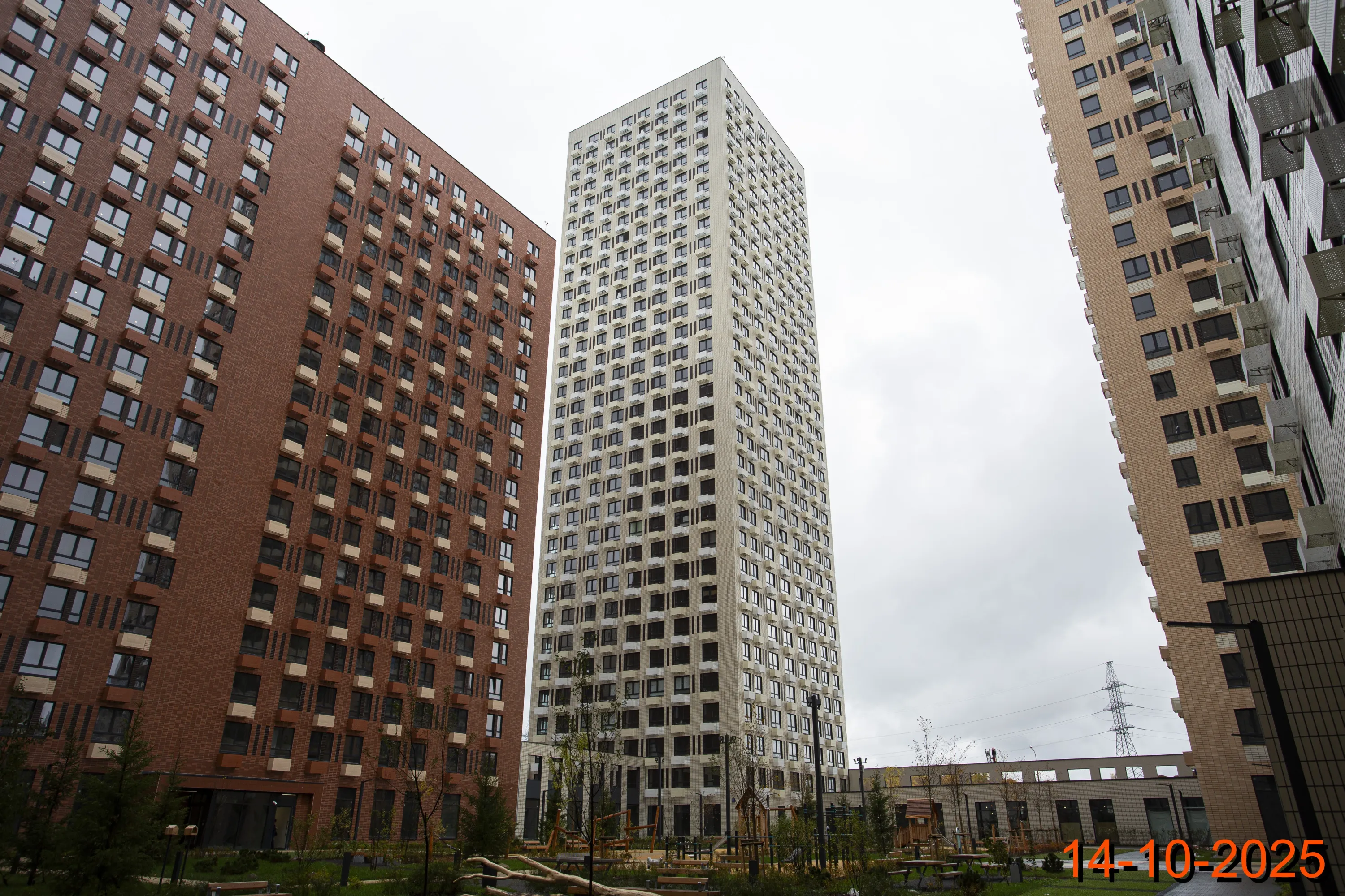 «Митинский лес» ход строительства