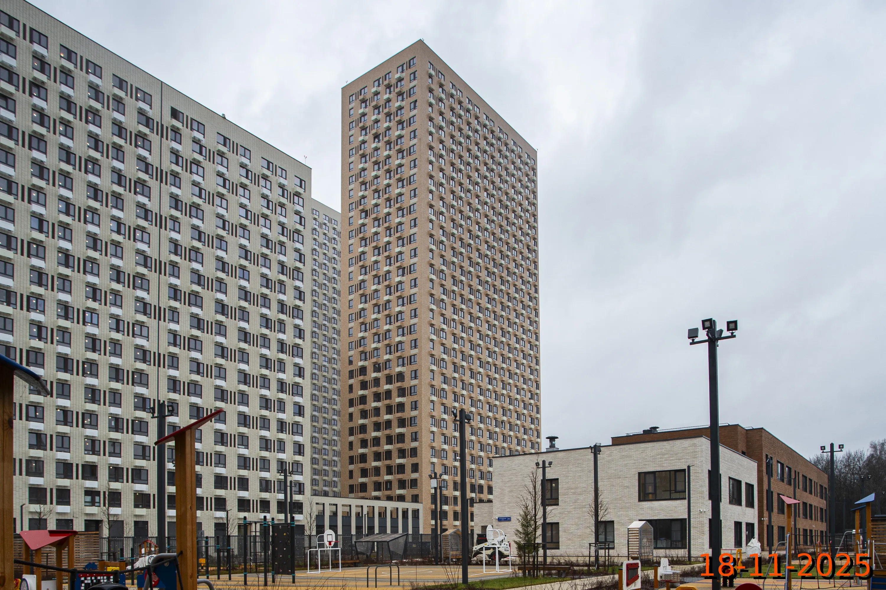 «Митинский лес» ход строительства