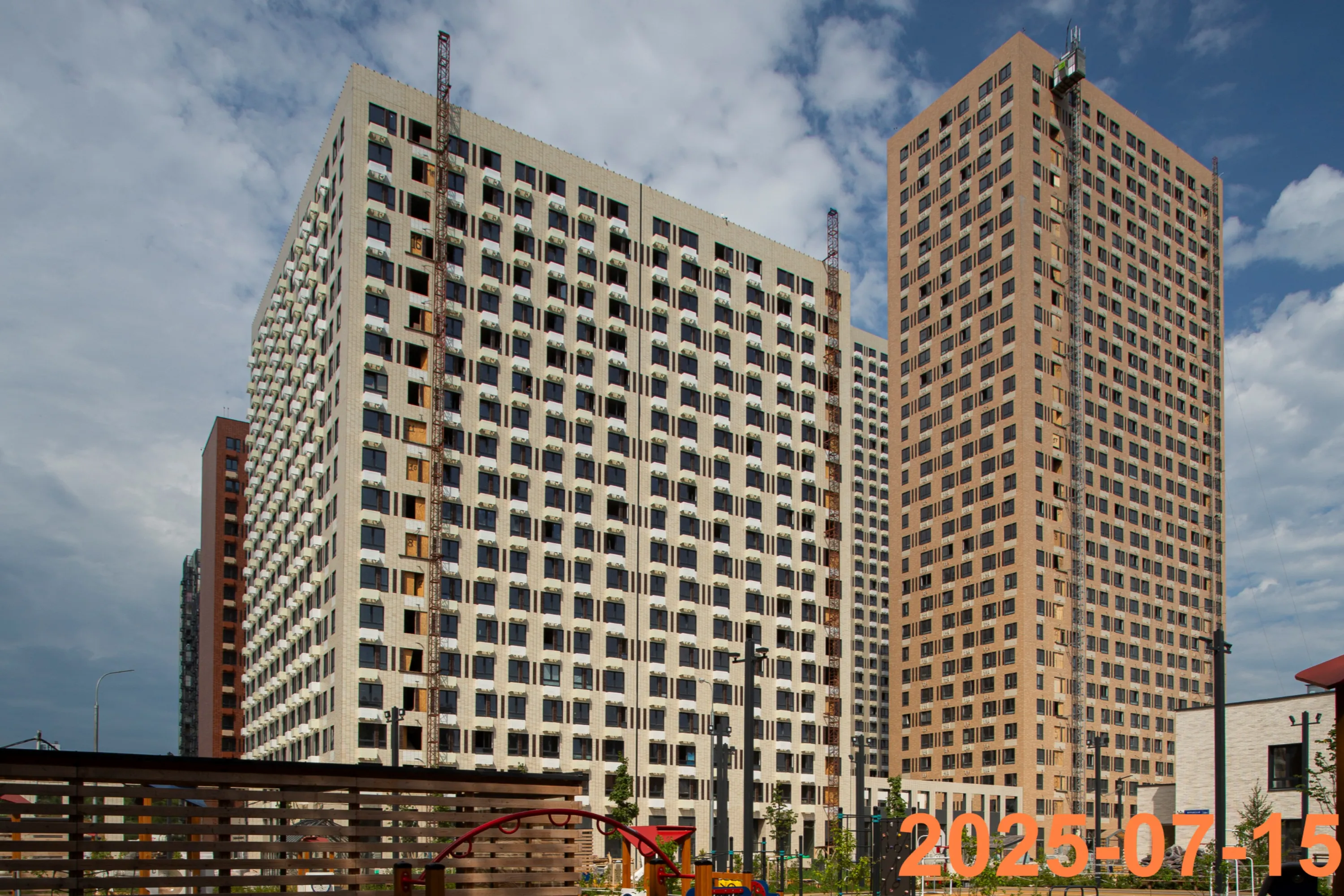 «Митинский лес» ход строительства