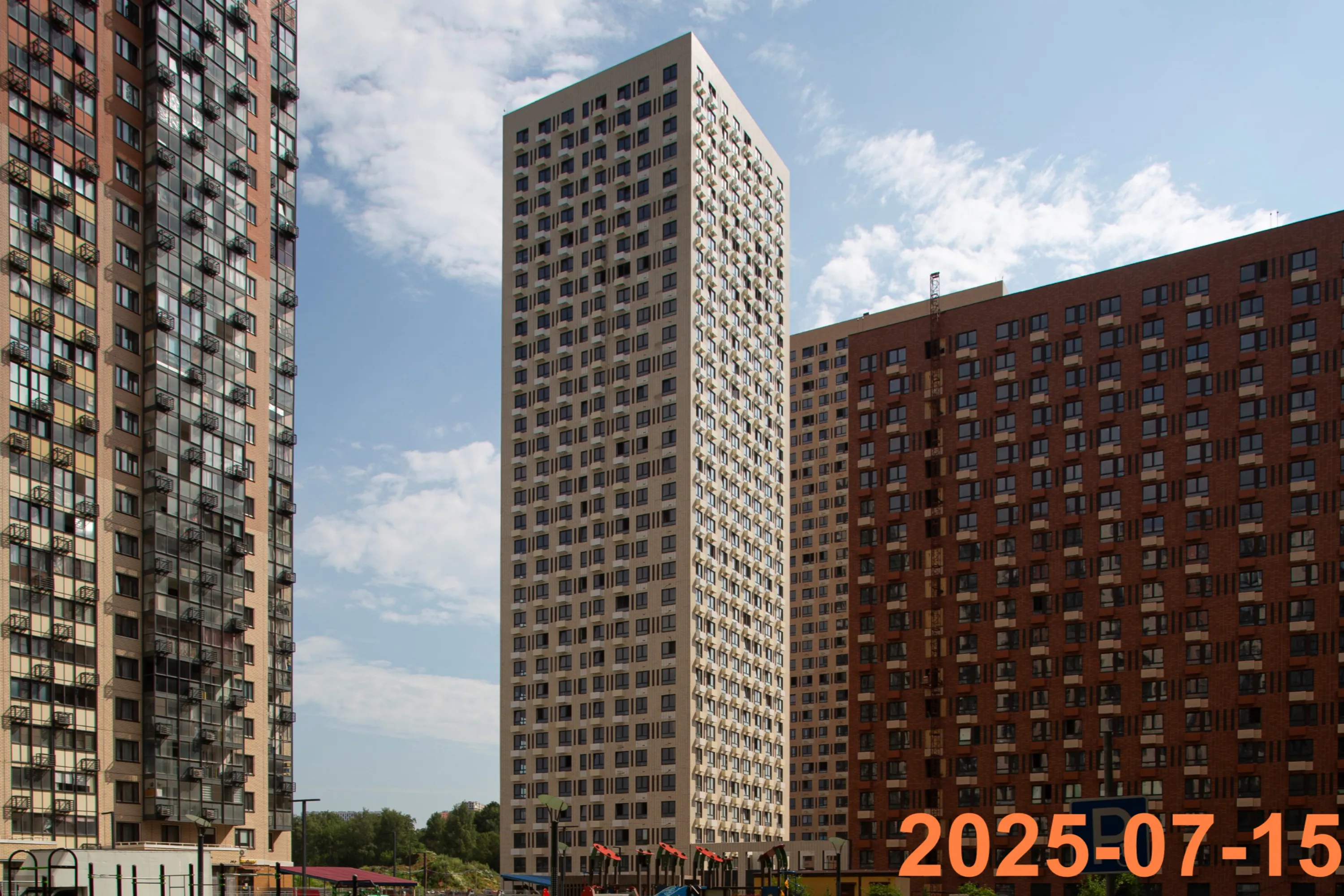 «Митинский лес» ход строительства