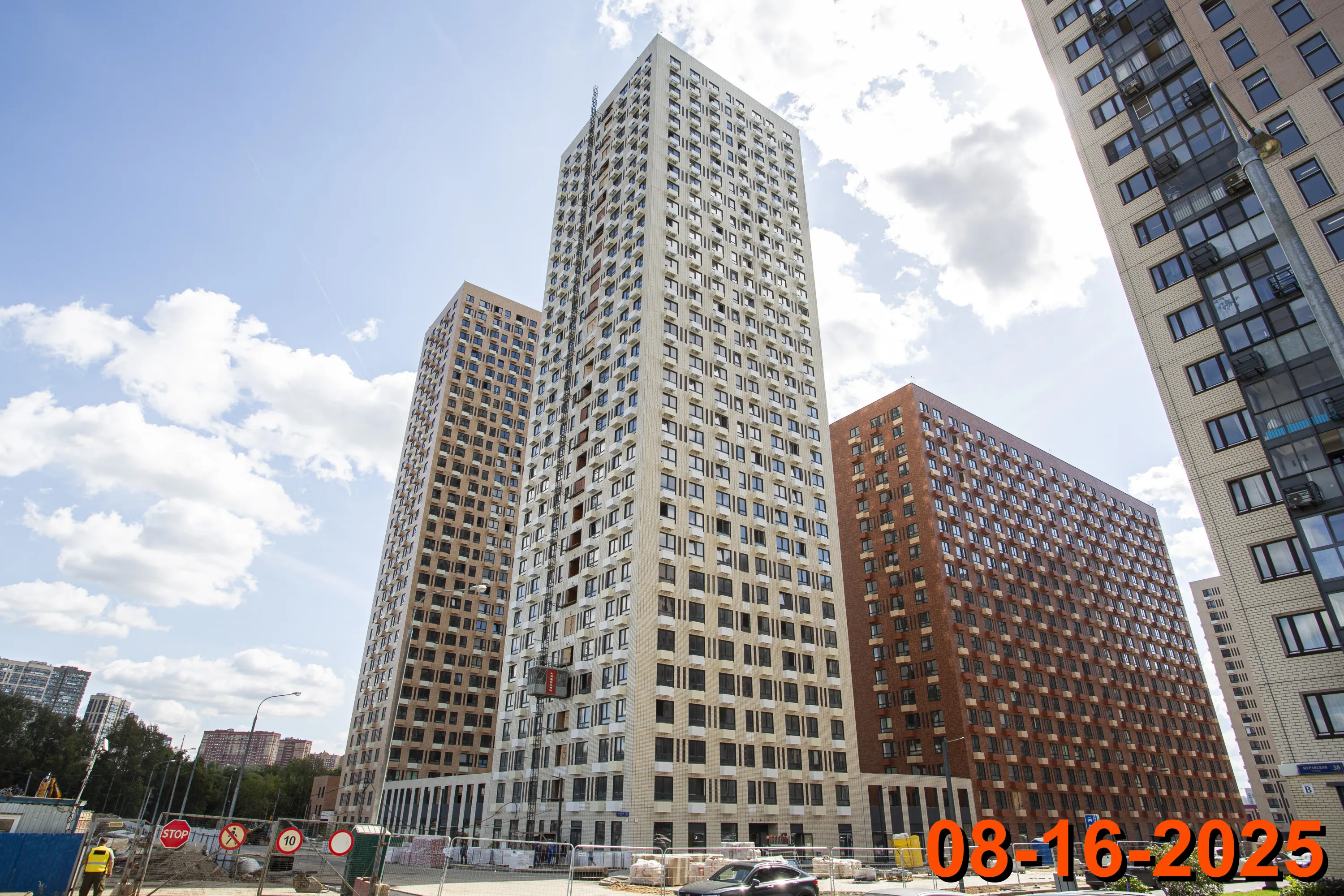 «Митинский лес» ход строительства