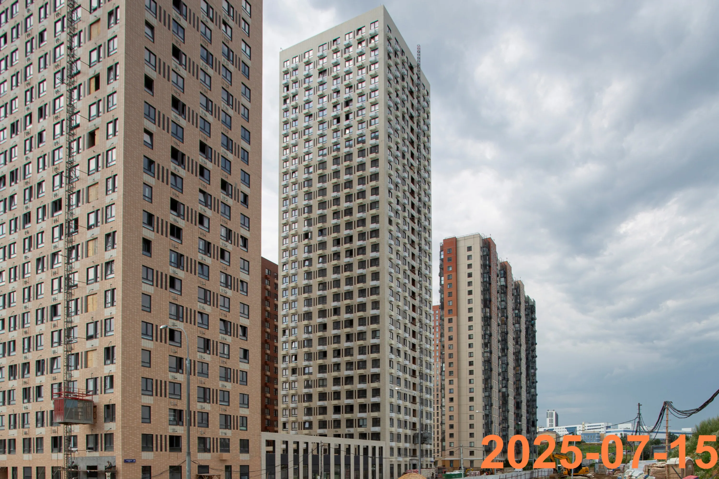 «Митинский лес» ход строительства