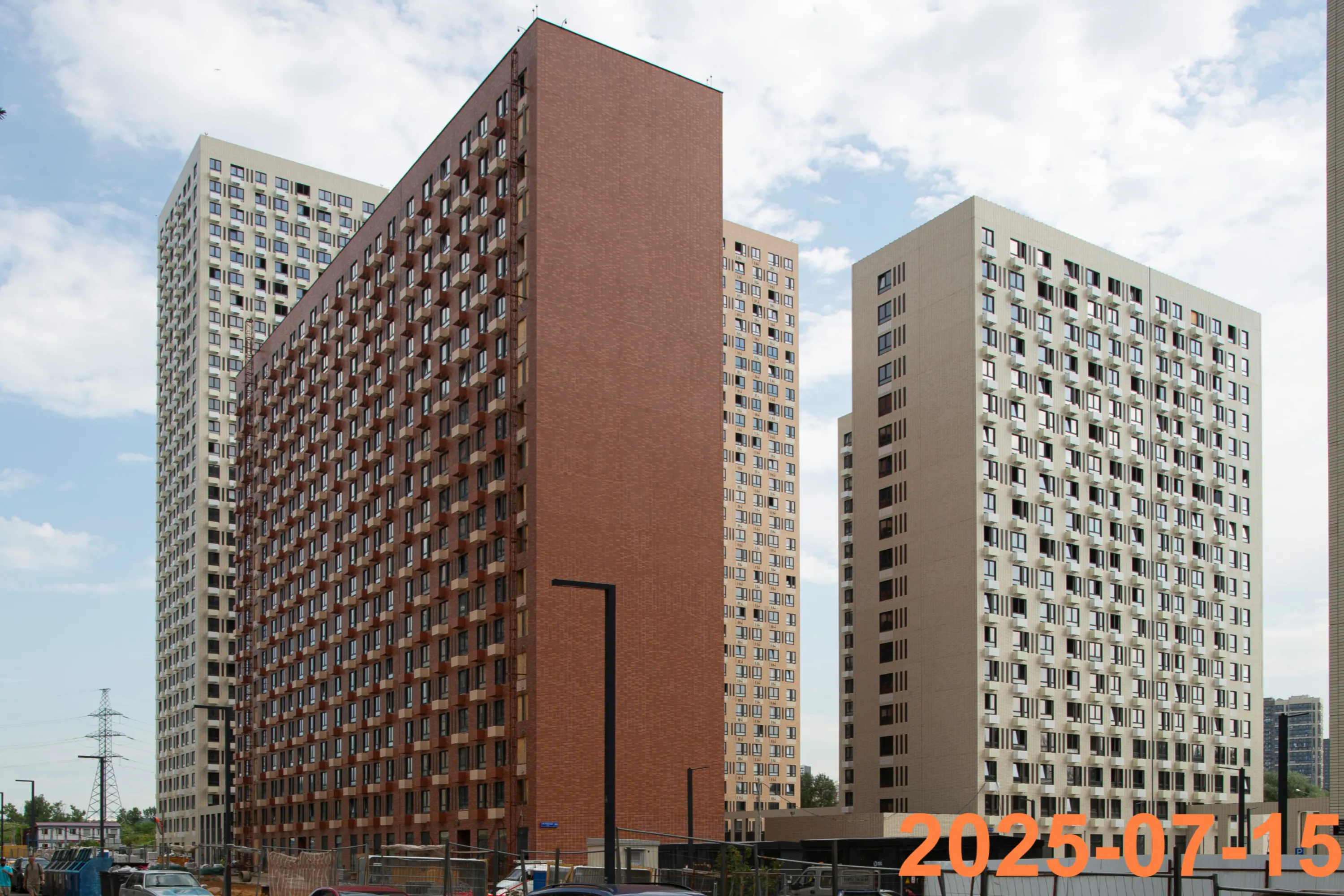 «Митинский лес» ход строительства