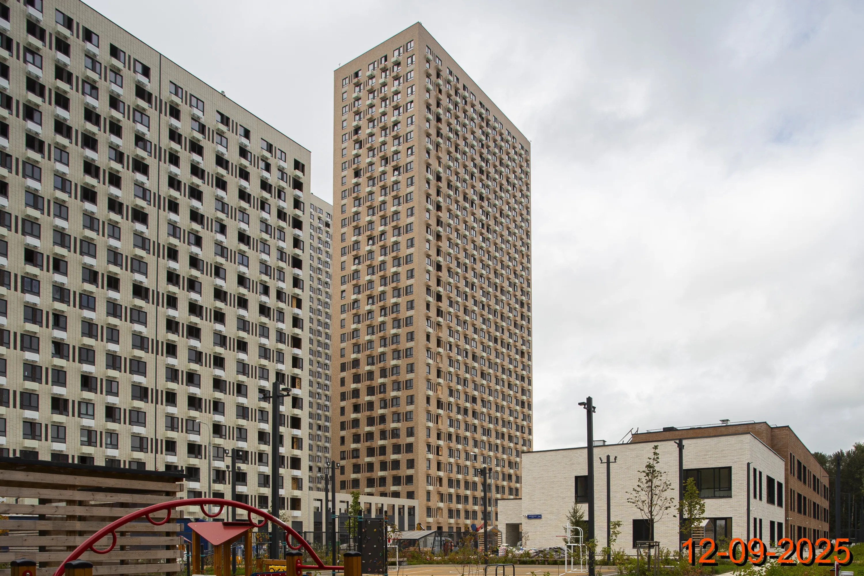 «Митинский лес» ход строительства