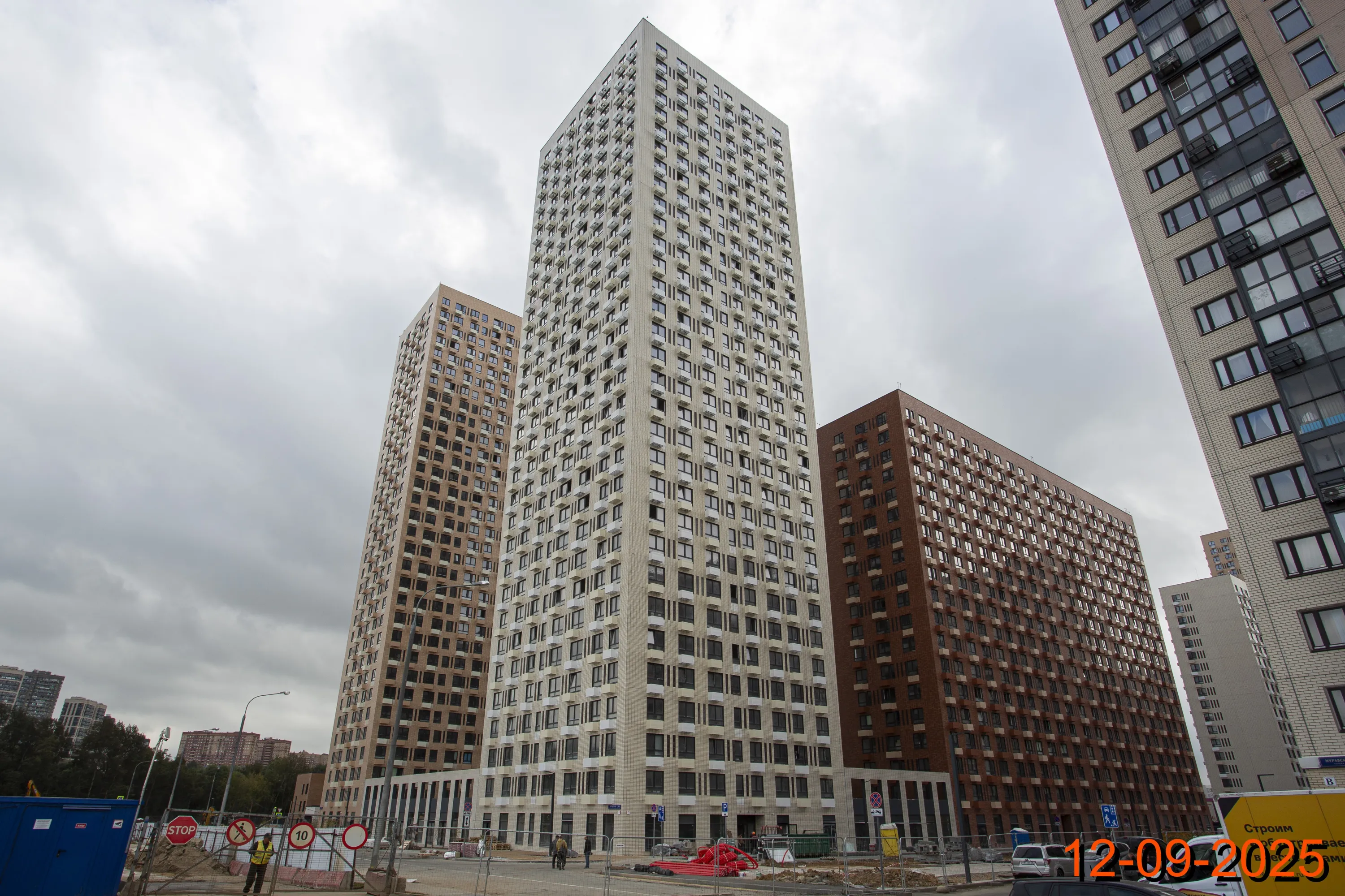 «Митинский лес» ход строительства