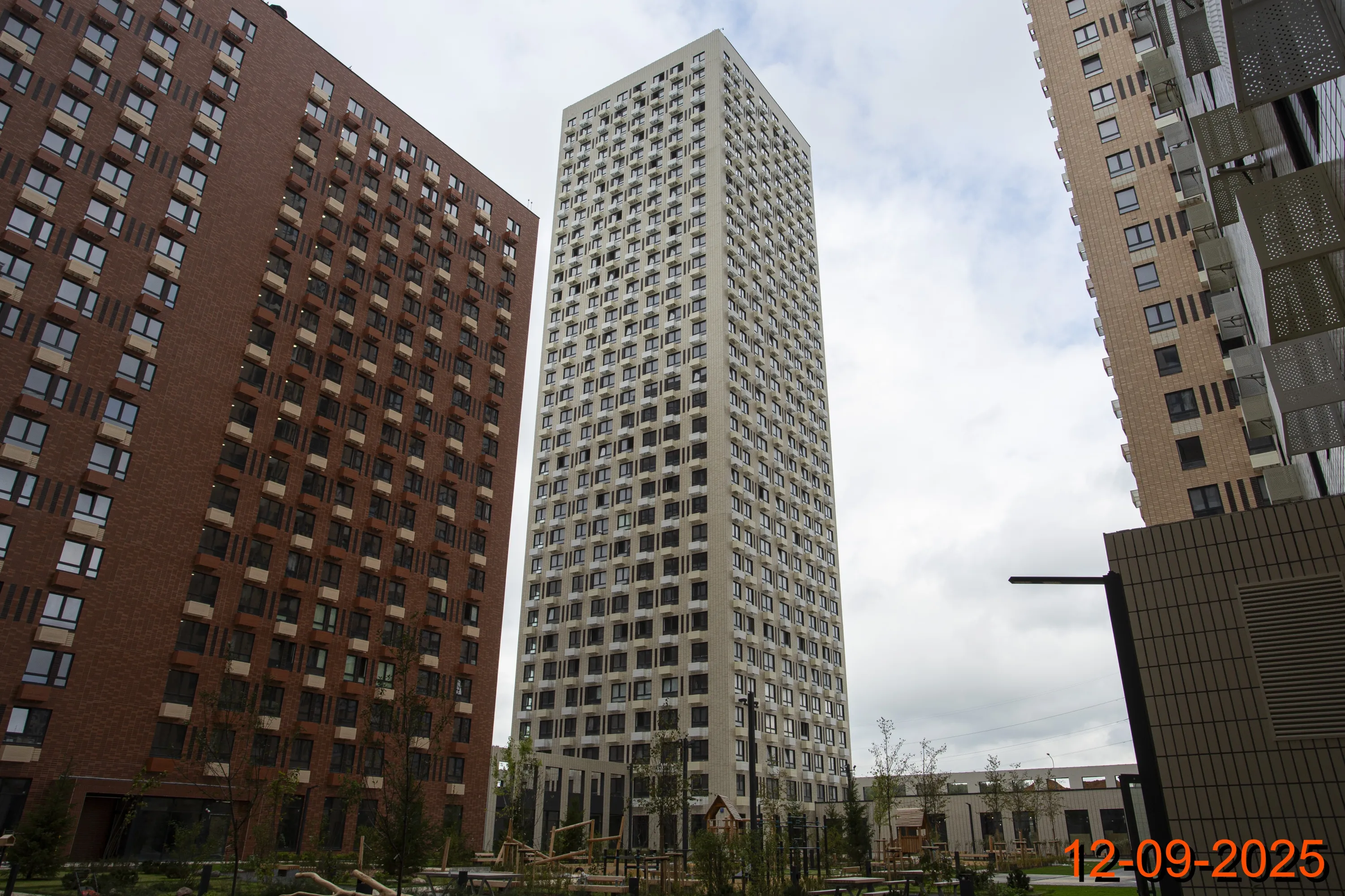 «Митинский лес» ход строительства