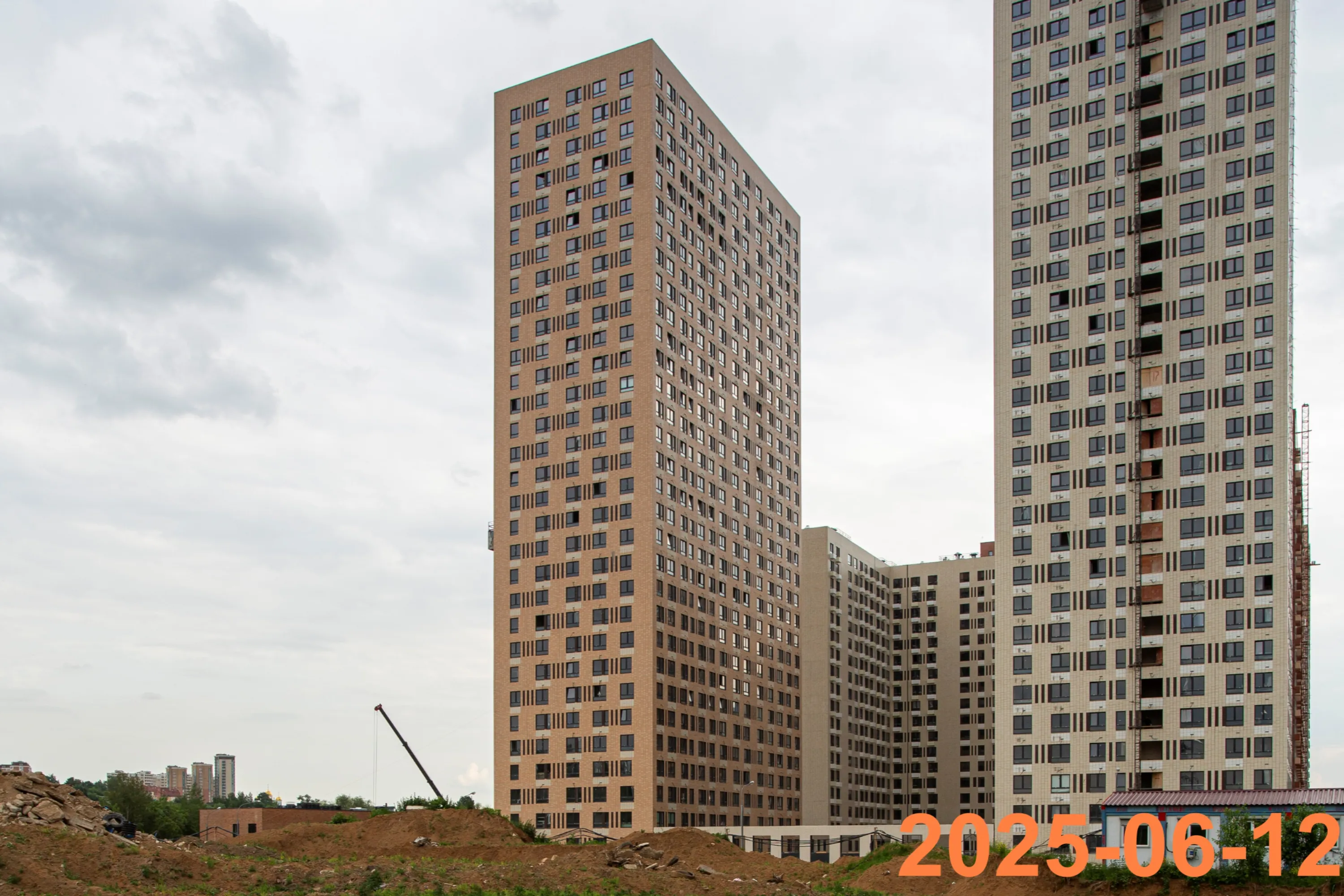 «Митинский лес» ход строительства