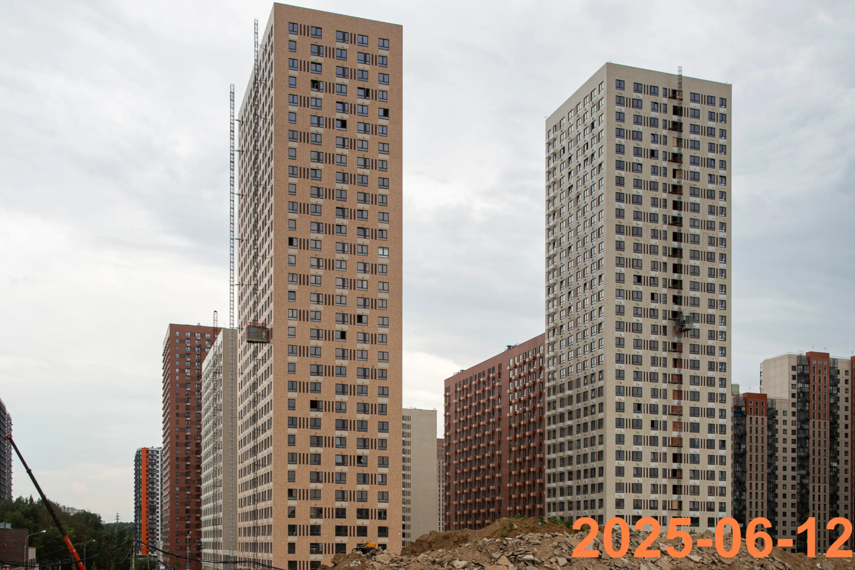 «Митинский лес» ход строительства