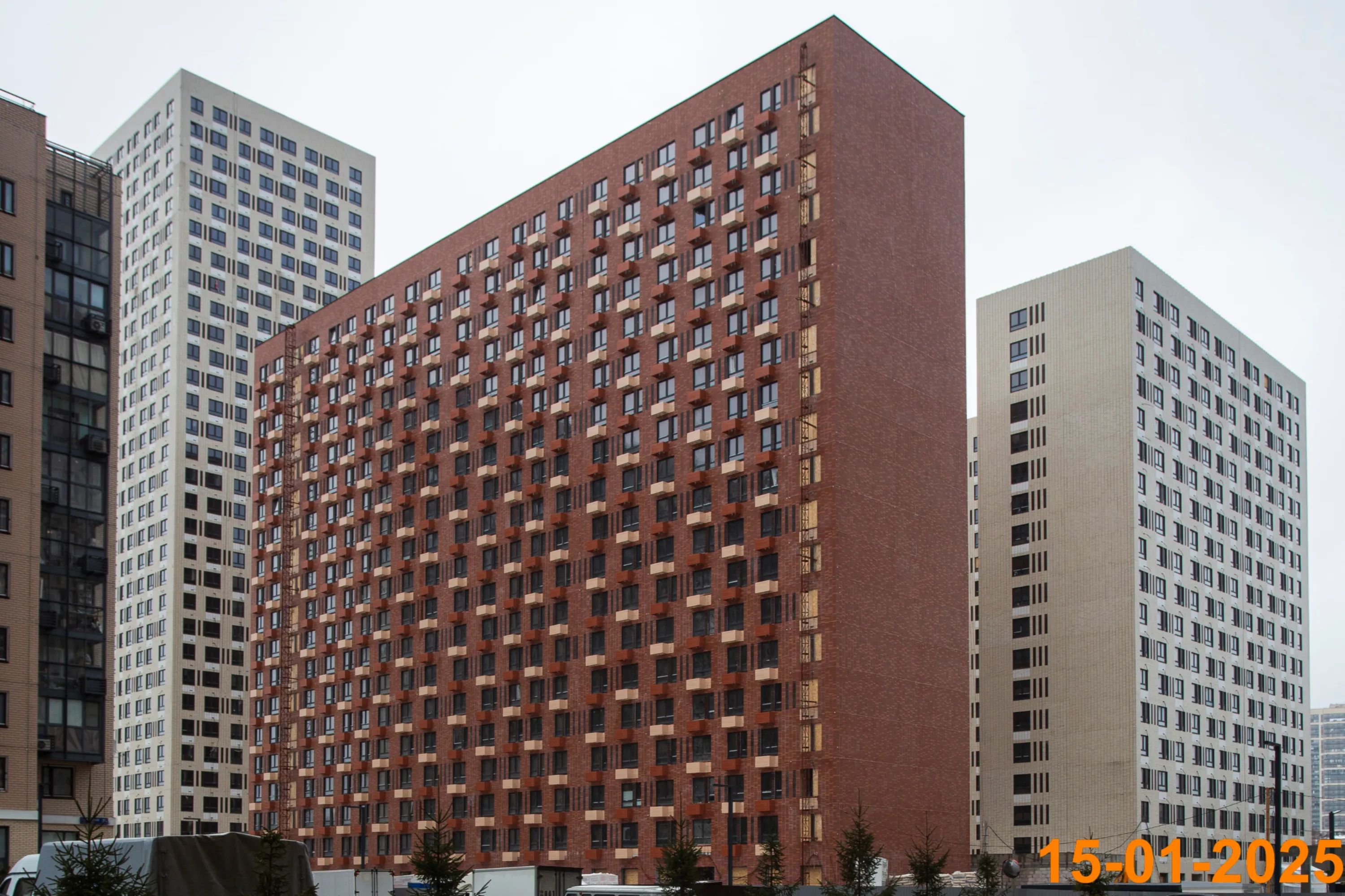 «Митинский лес» ход строительства