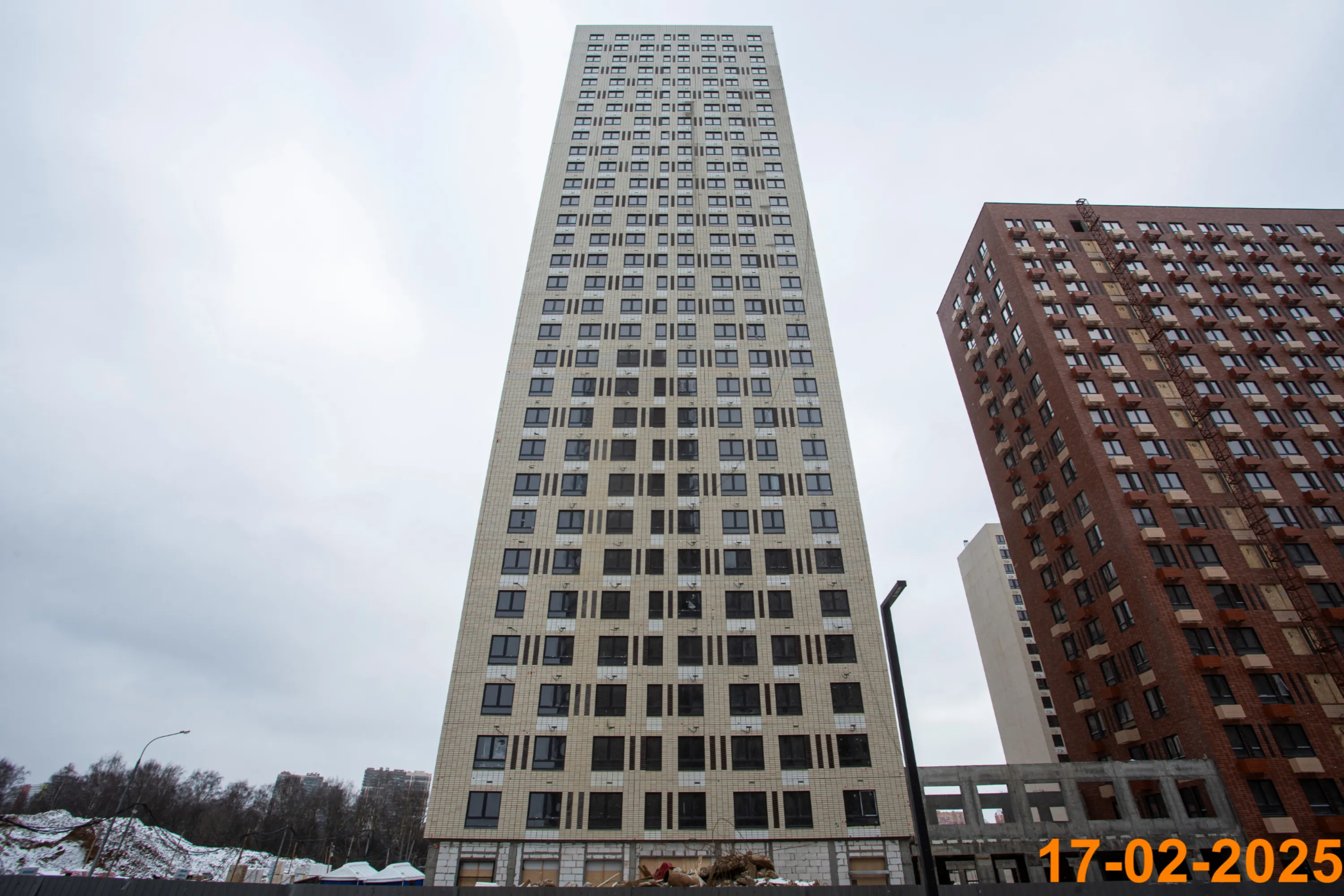 «Митинский лес» ход строительства