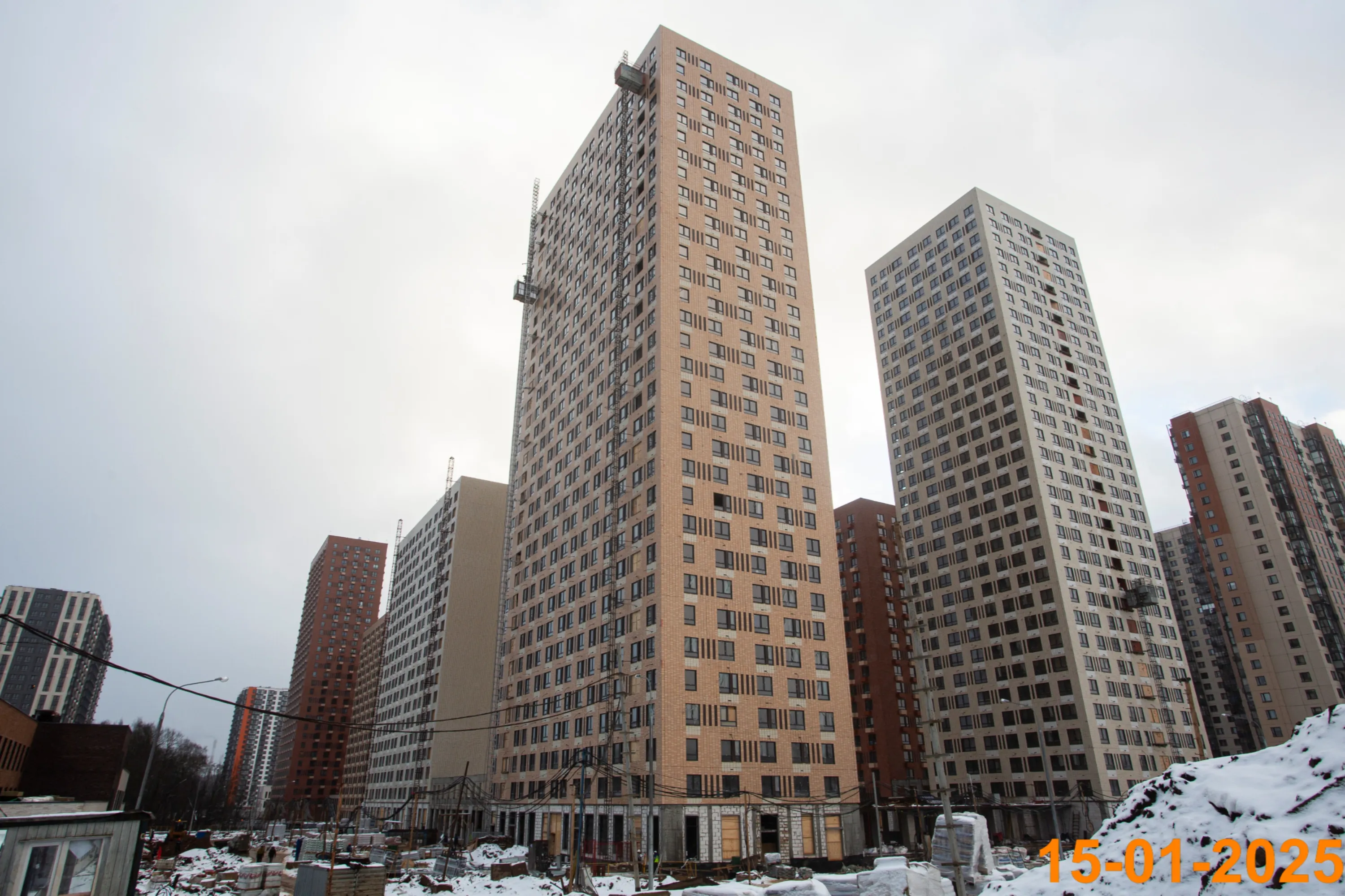 «Митинский лес» ход строительства