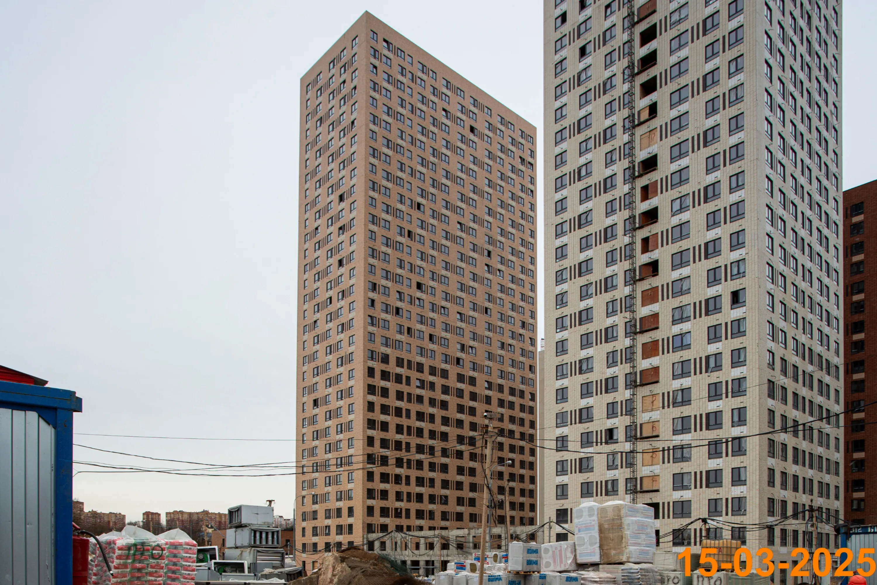 «Митинский лес» ход строительства