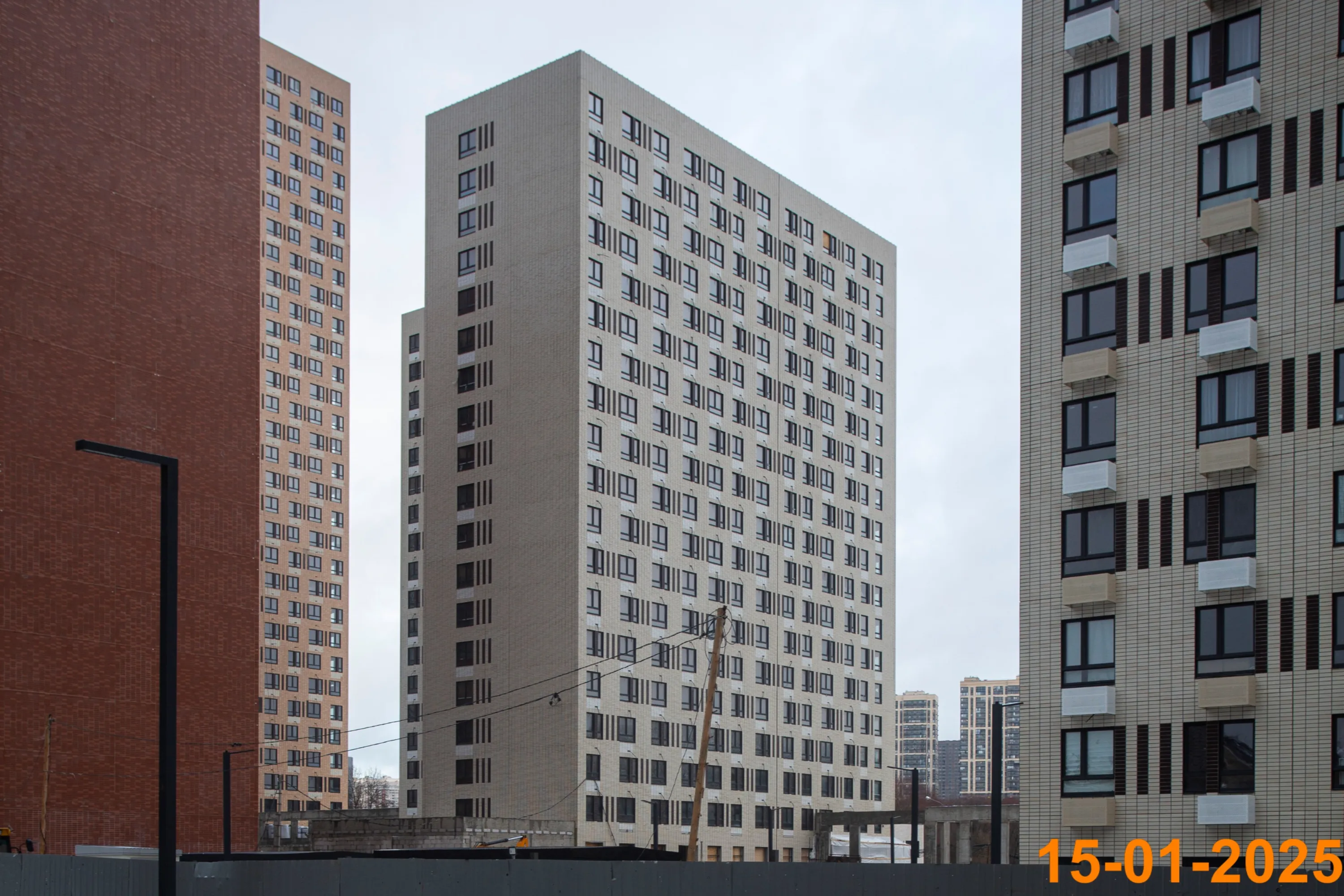 «Митинский лес» ход строительства