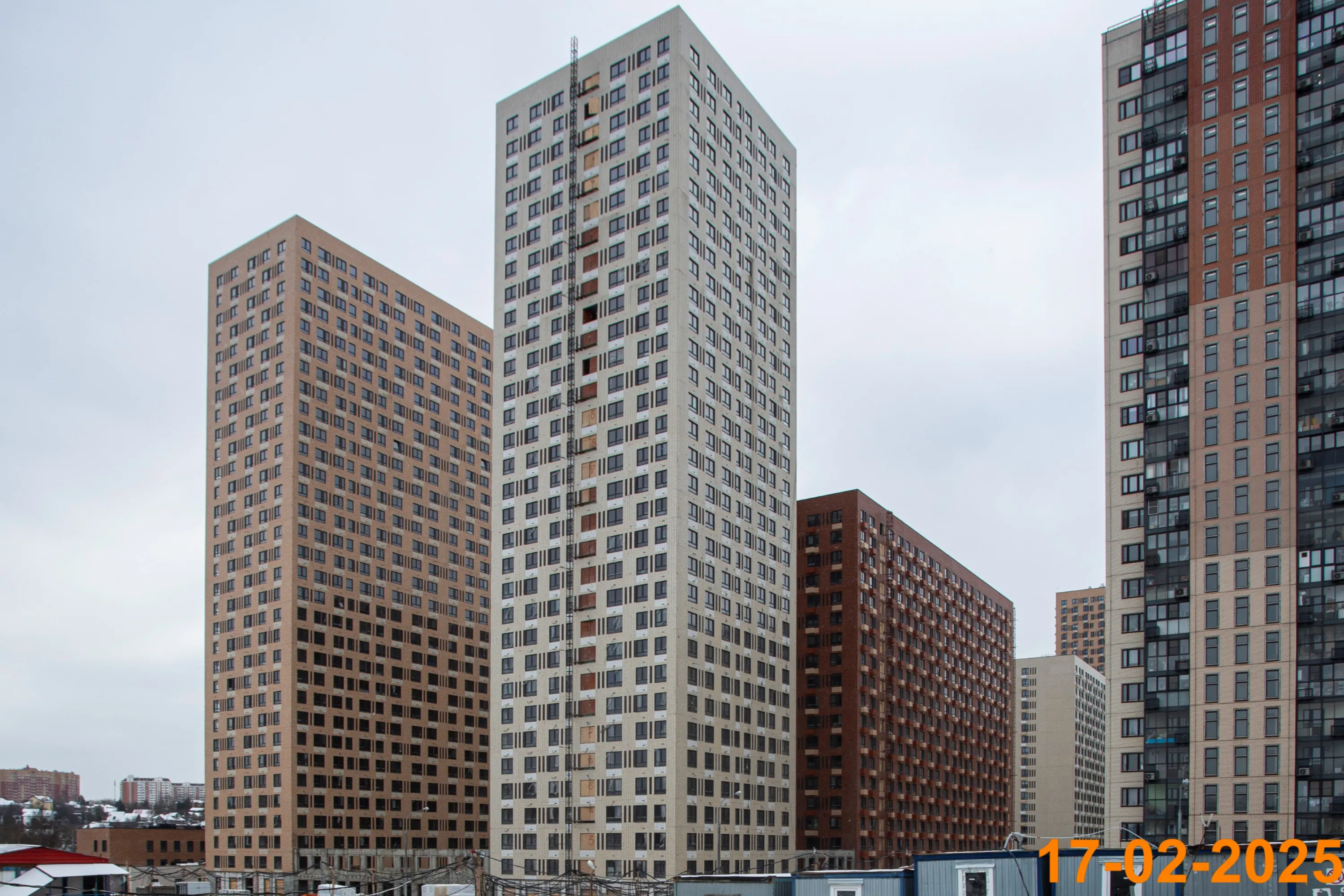 «Митинский лес» ход строительства