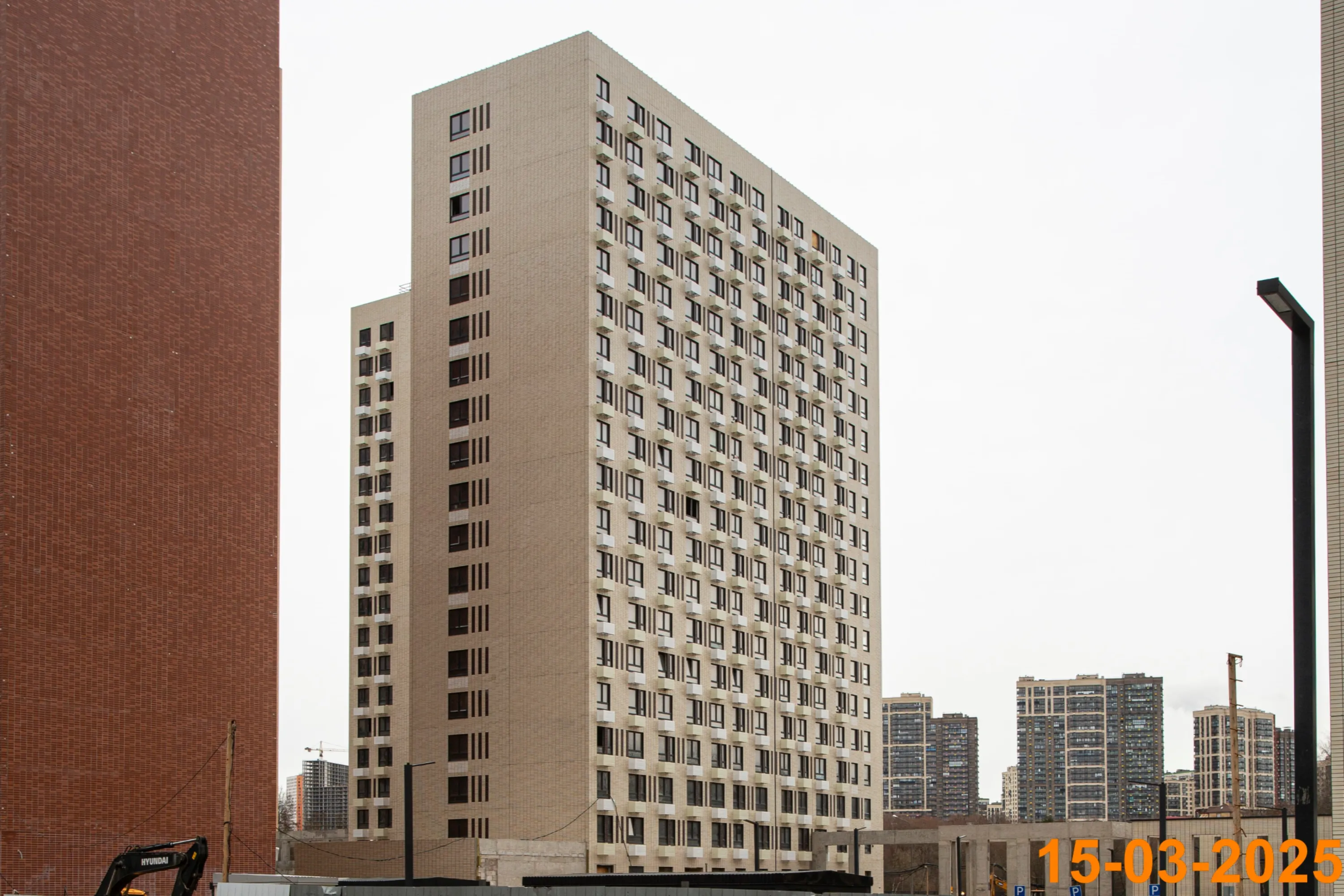 «Митинский лес» ход строительства