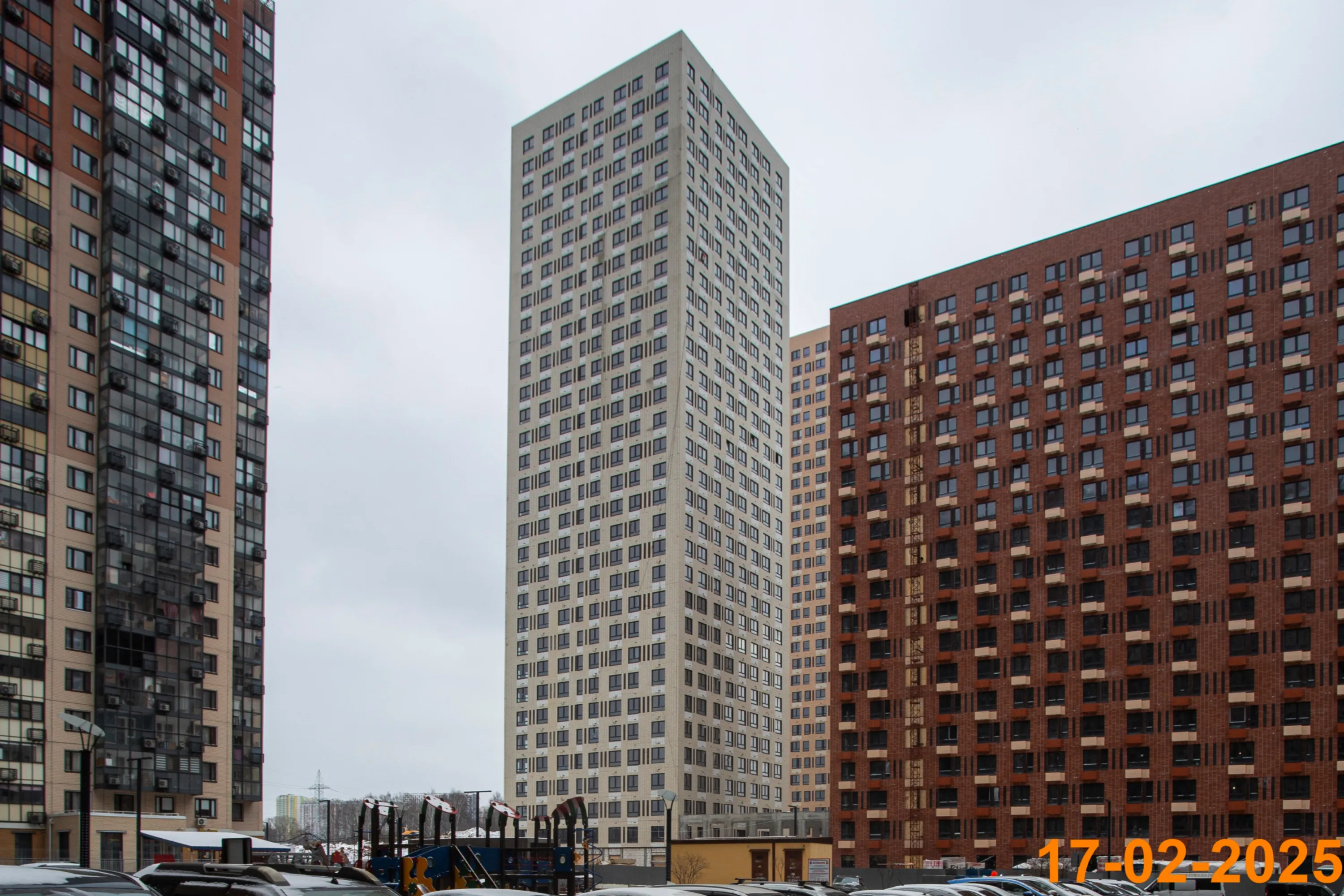 «Митинский лес» ход строительства