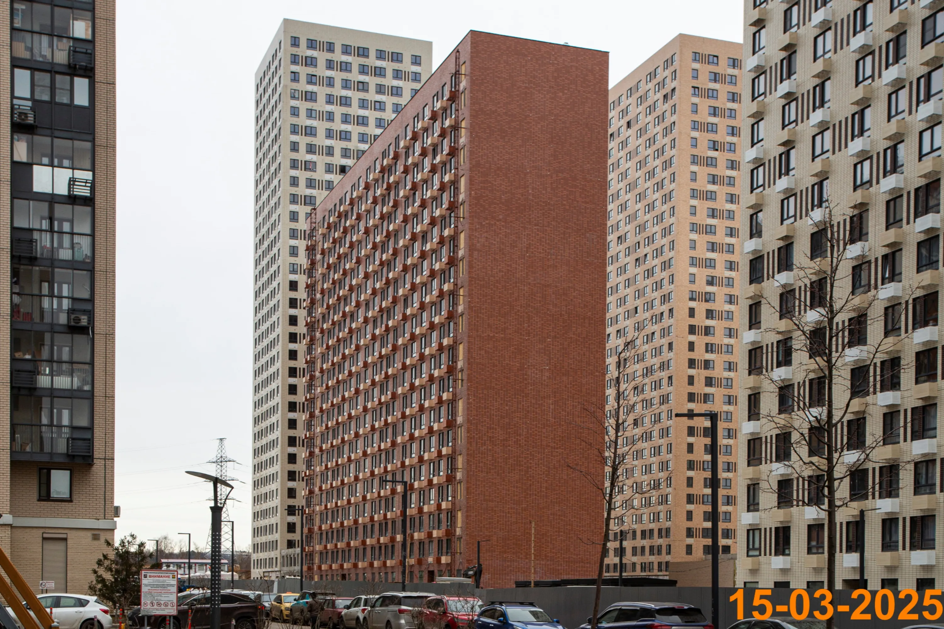 «Митинский лес» ход строительства