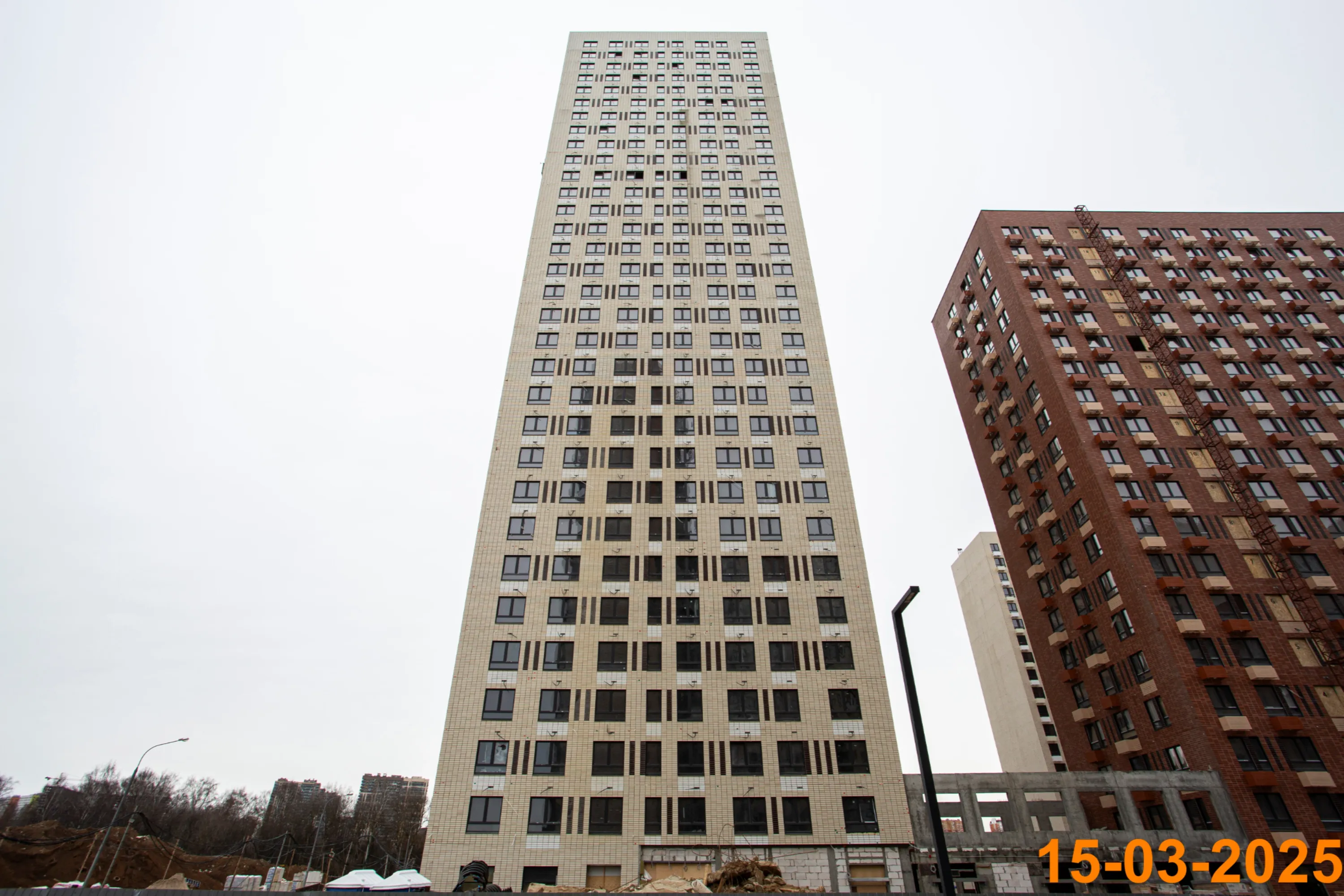 «Митинский лес» ход строительства