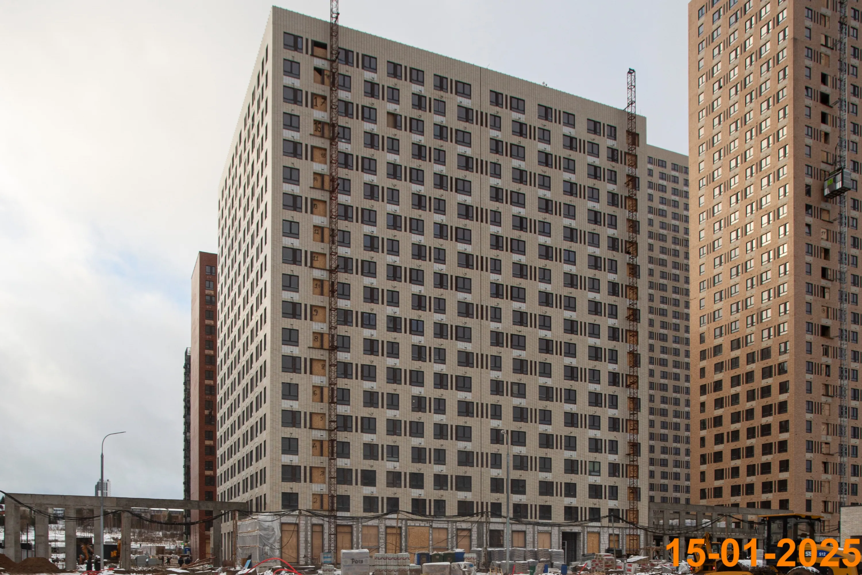 «Митинский лес» ход строительства