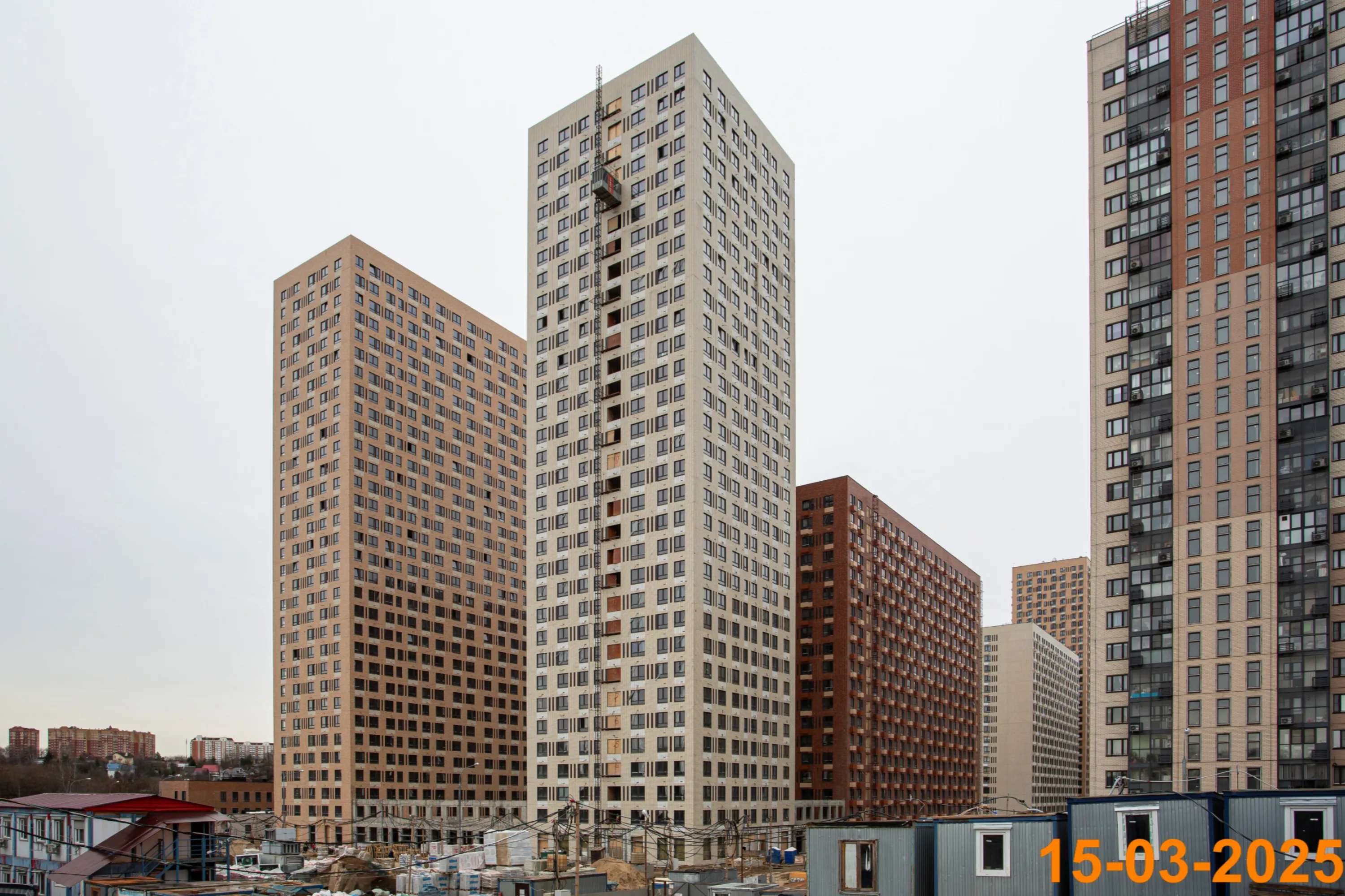 «Митинский лес» ход строительства