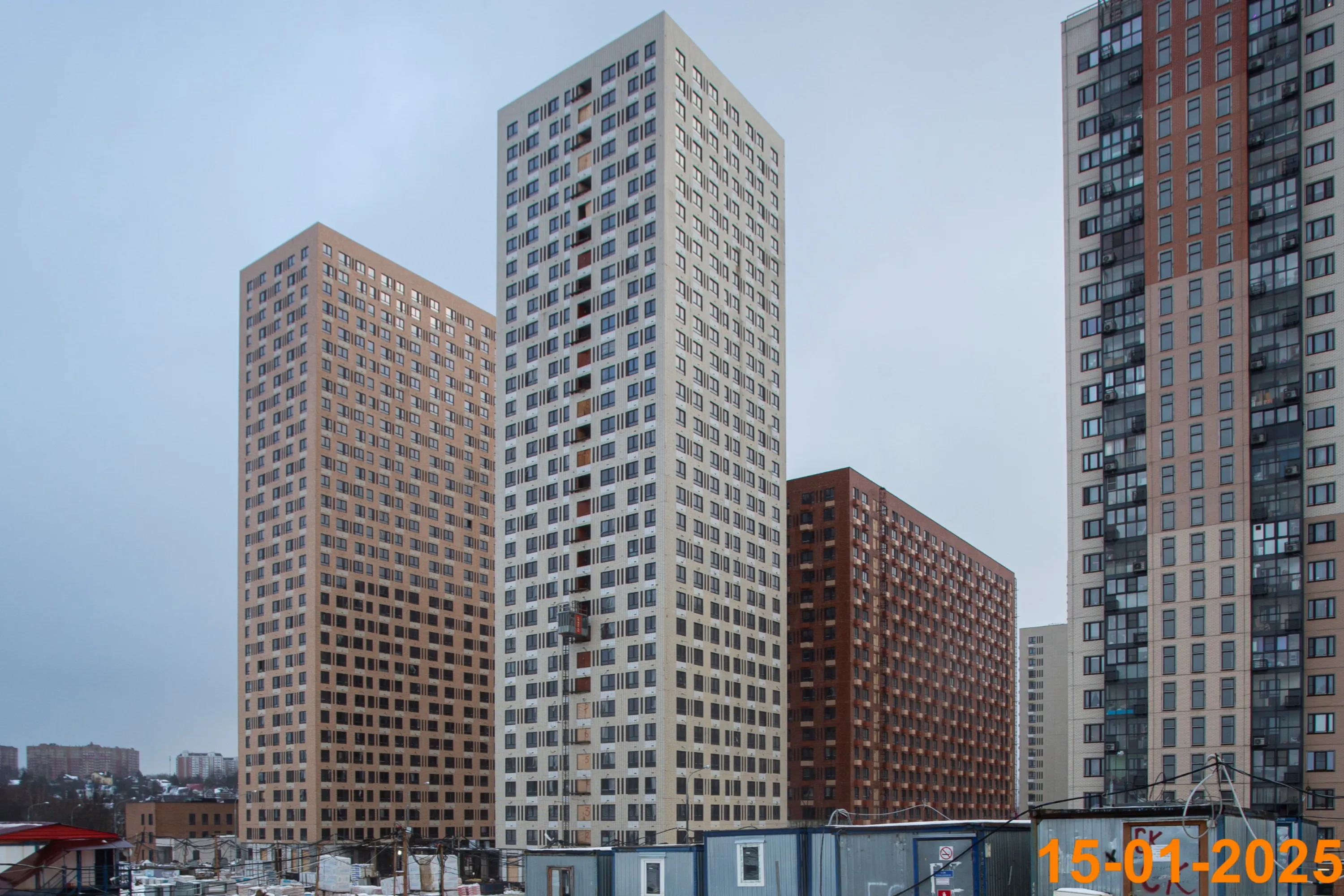 «Митинский лес» ход строительства