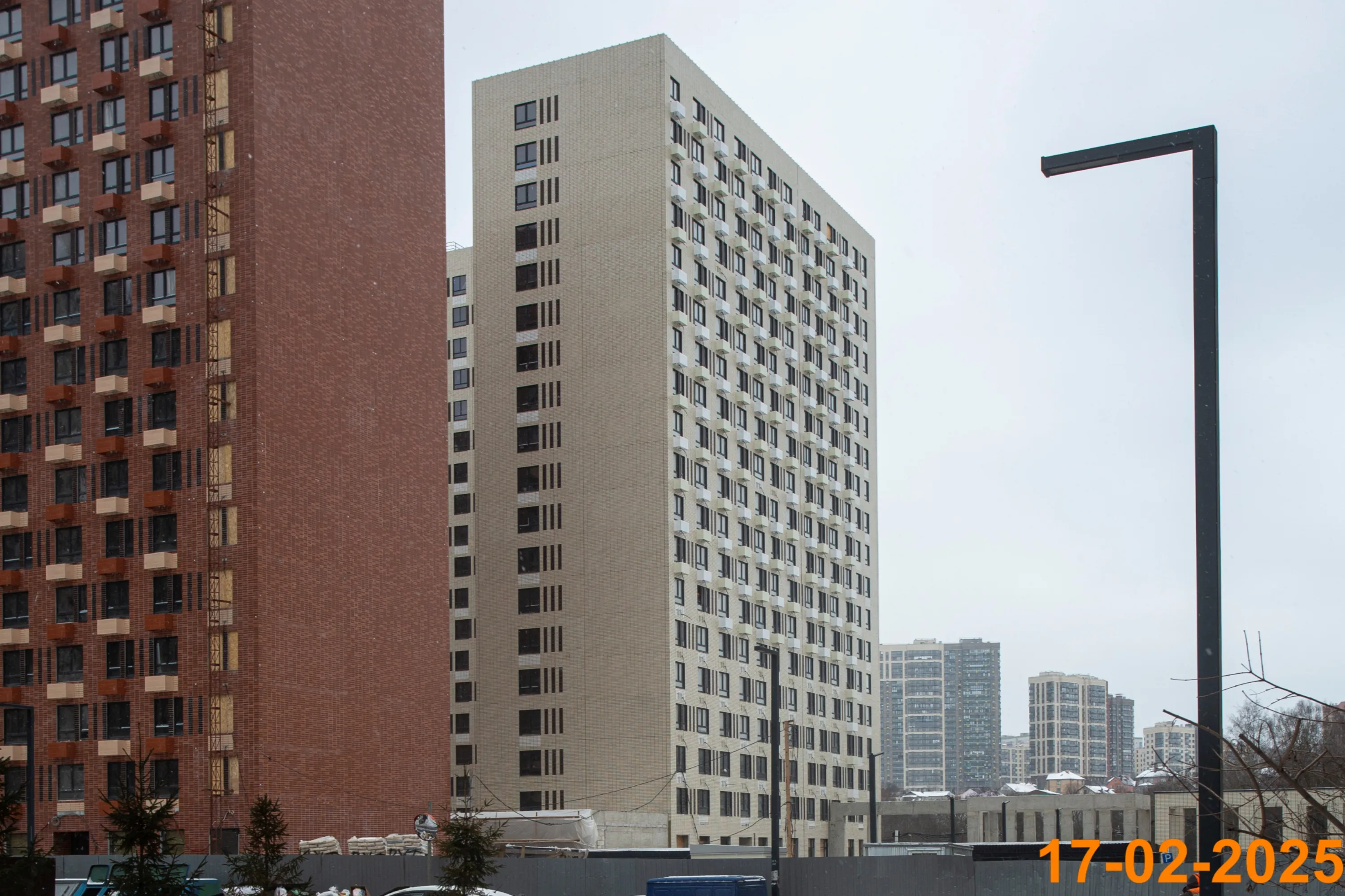 «Митинский лес» ход строительства