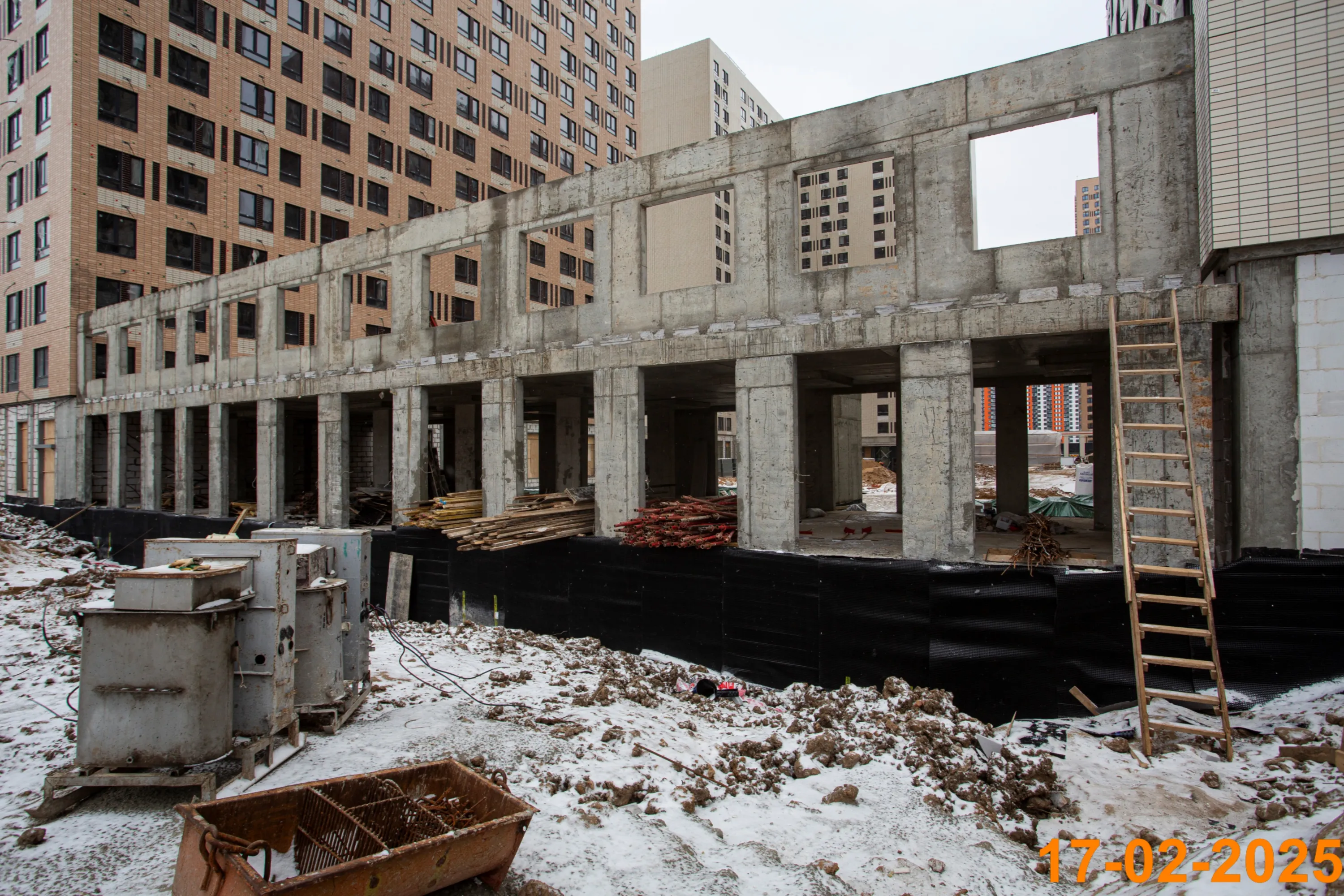 «Митинский лес» ход строительства