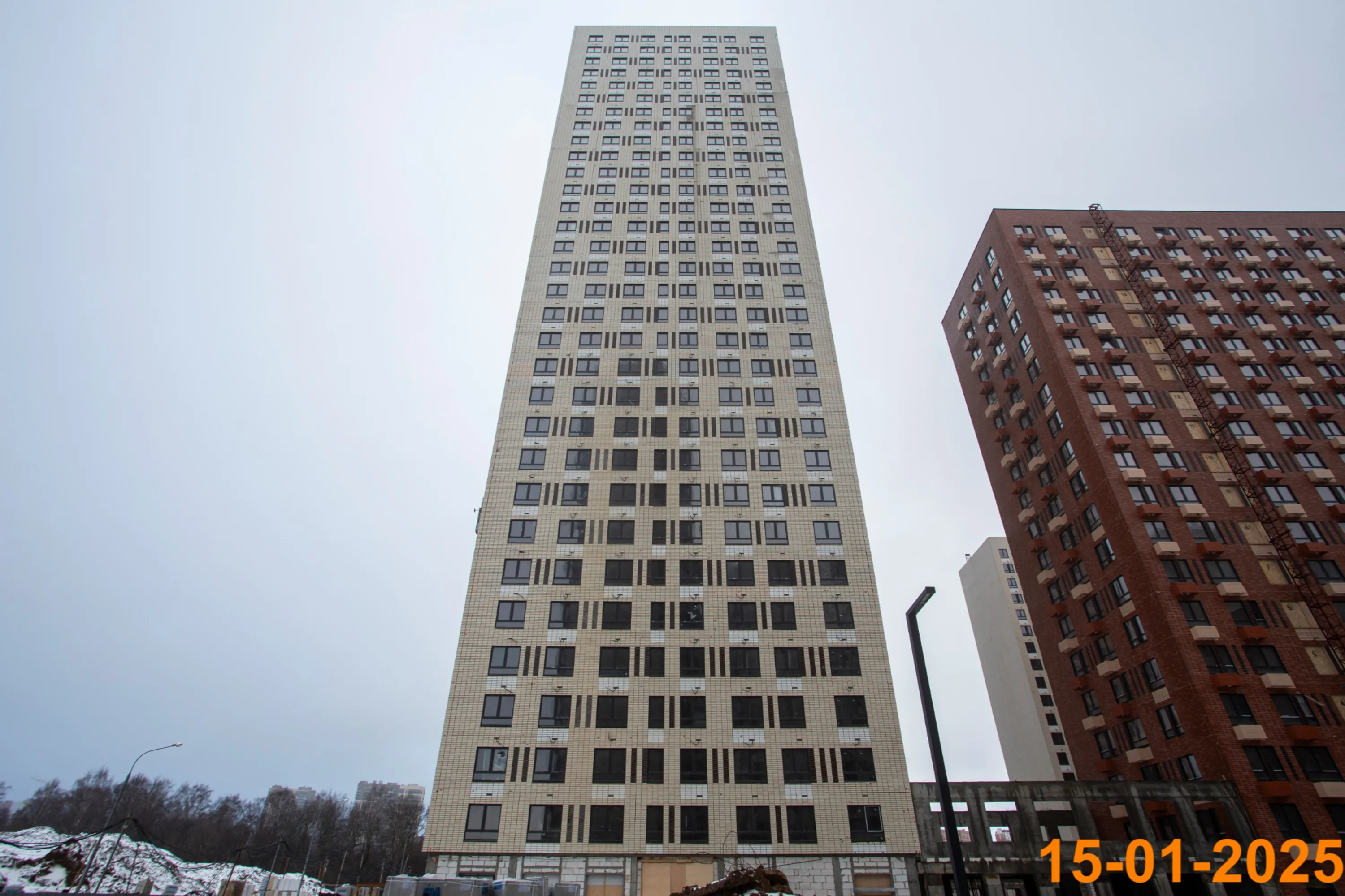 «Митинский лес» ход строительства