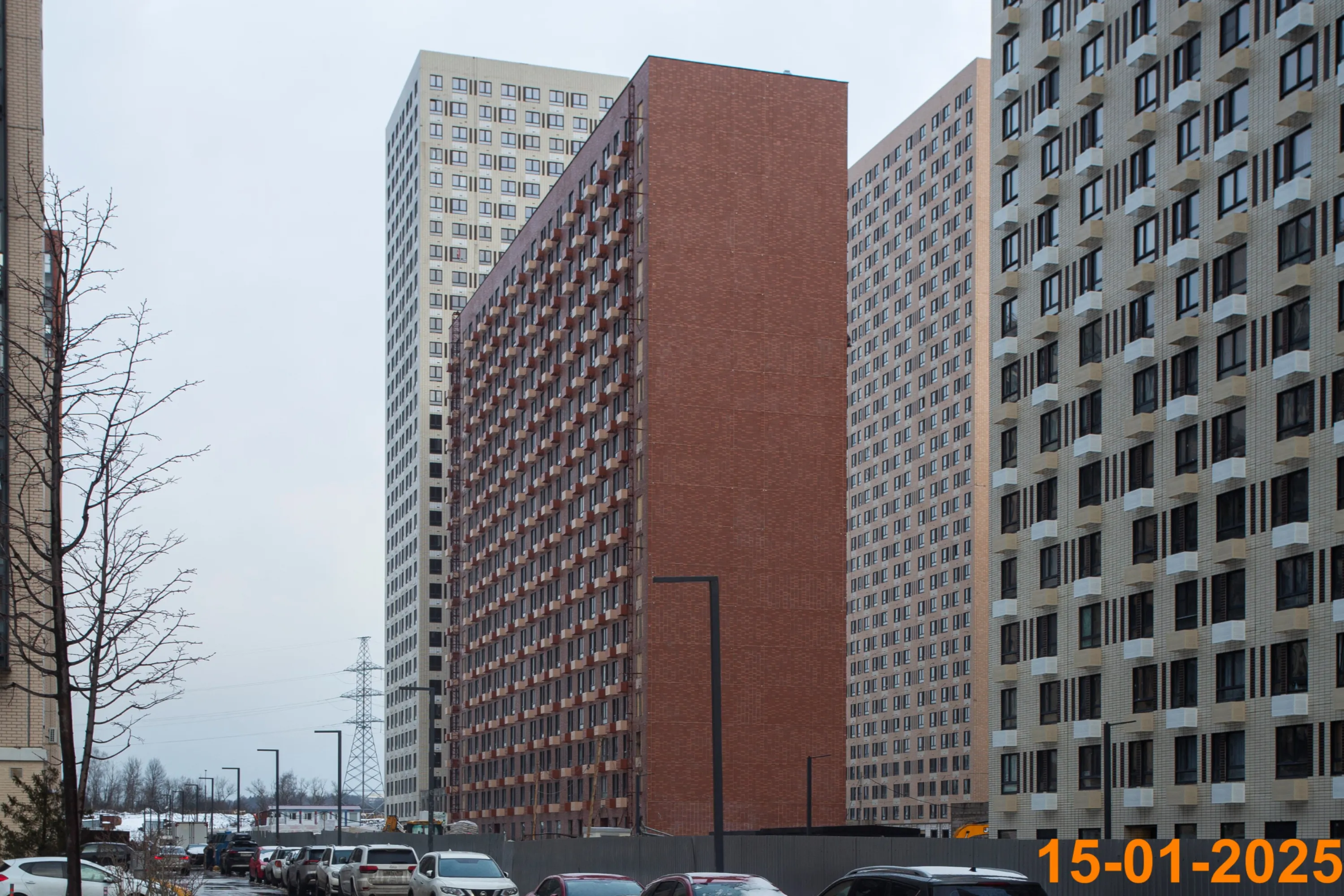 «Митинский лес» ход строительства