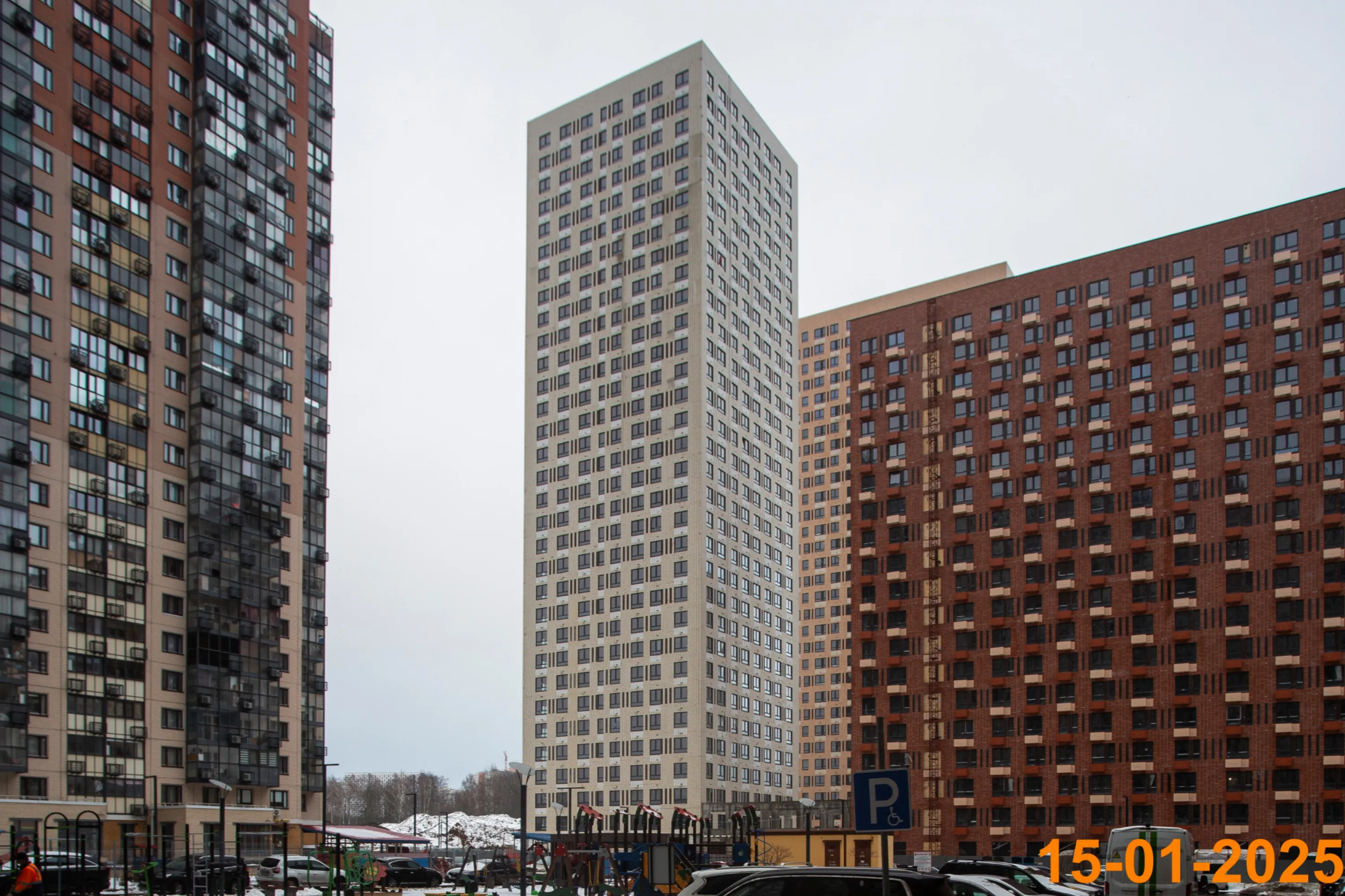 «Митинский лес» ход строительства