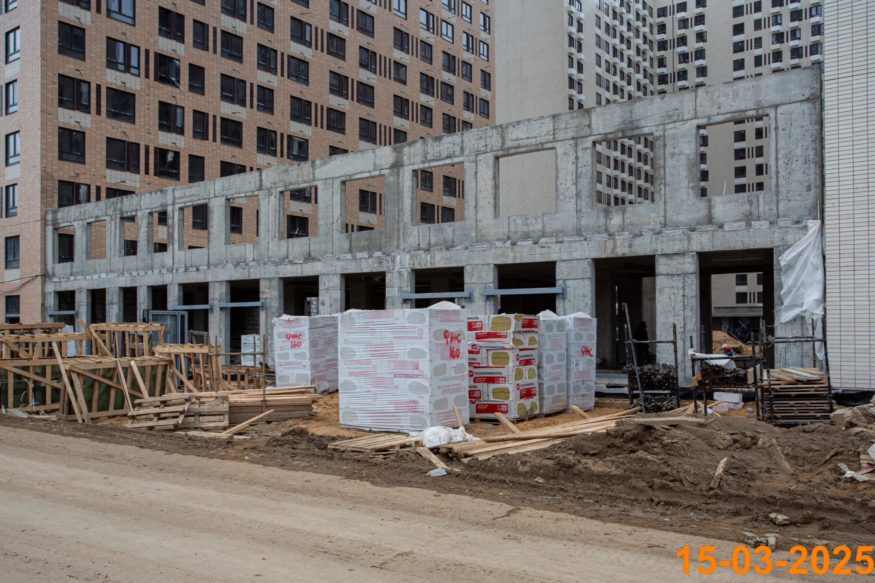 «Митинский лес» ход строительства