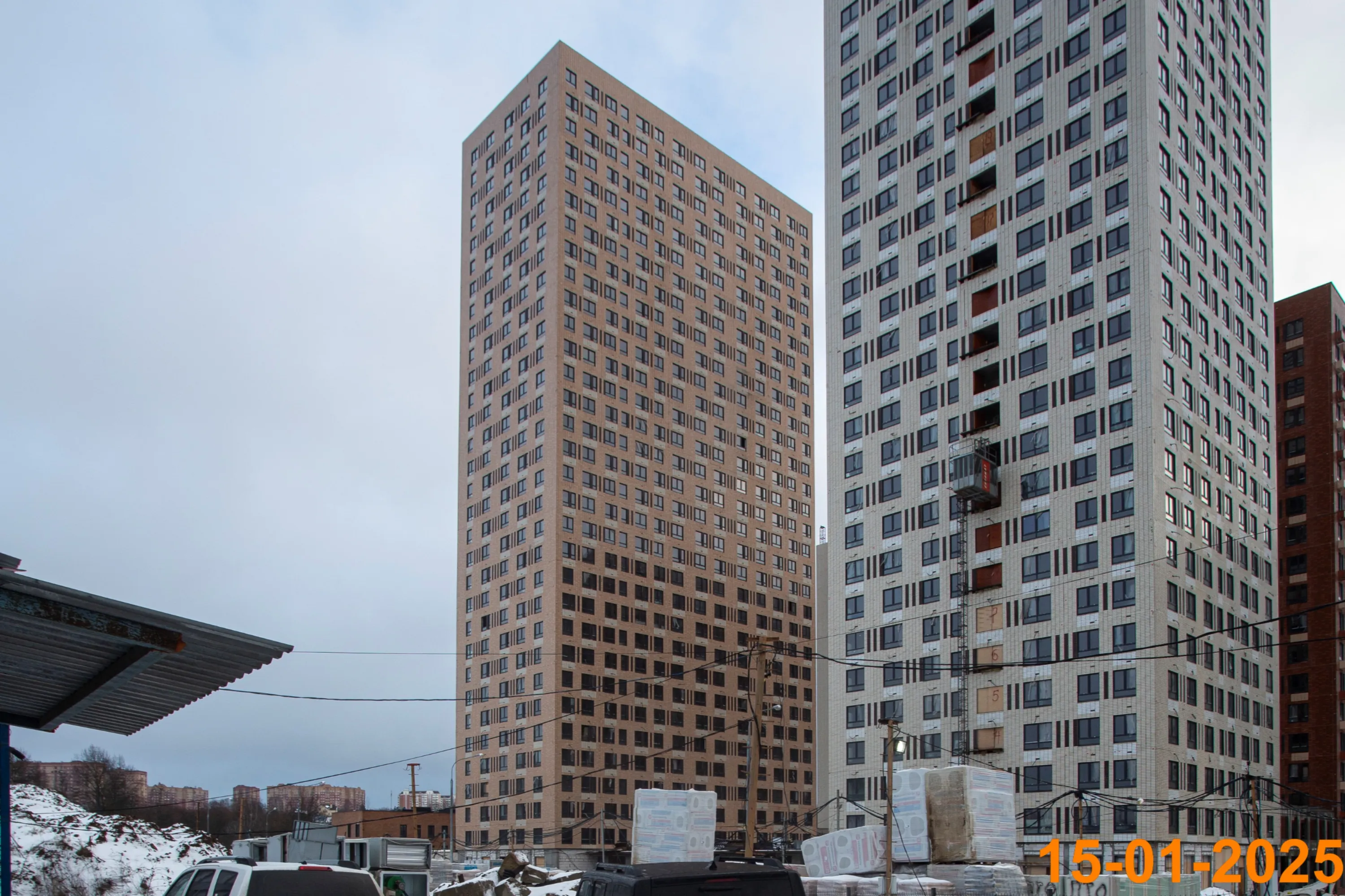 «Митинский лес» ход строительства