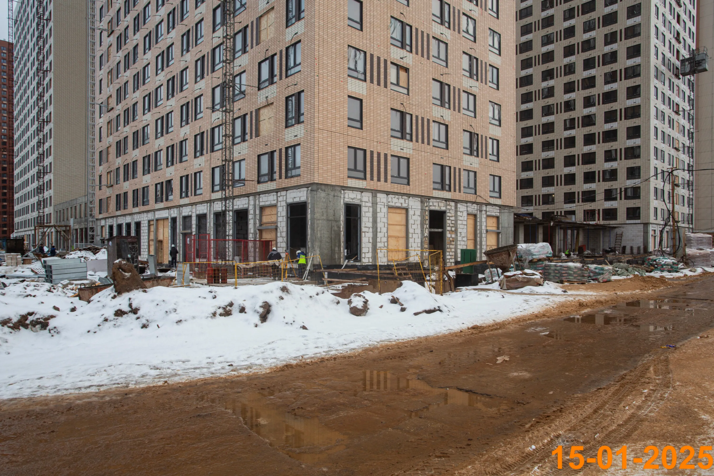 «Митинский лес» ход строительства