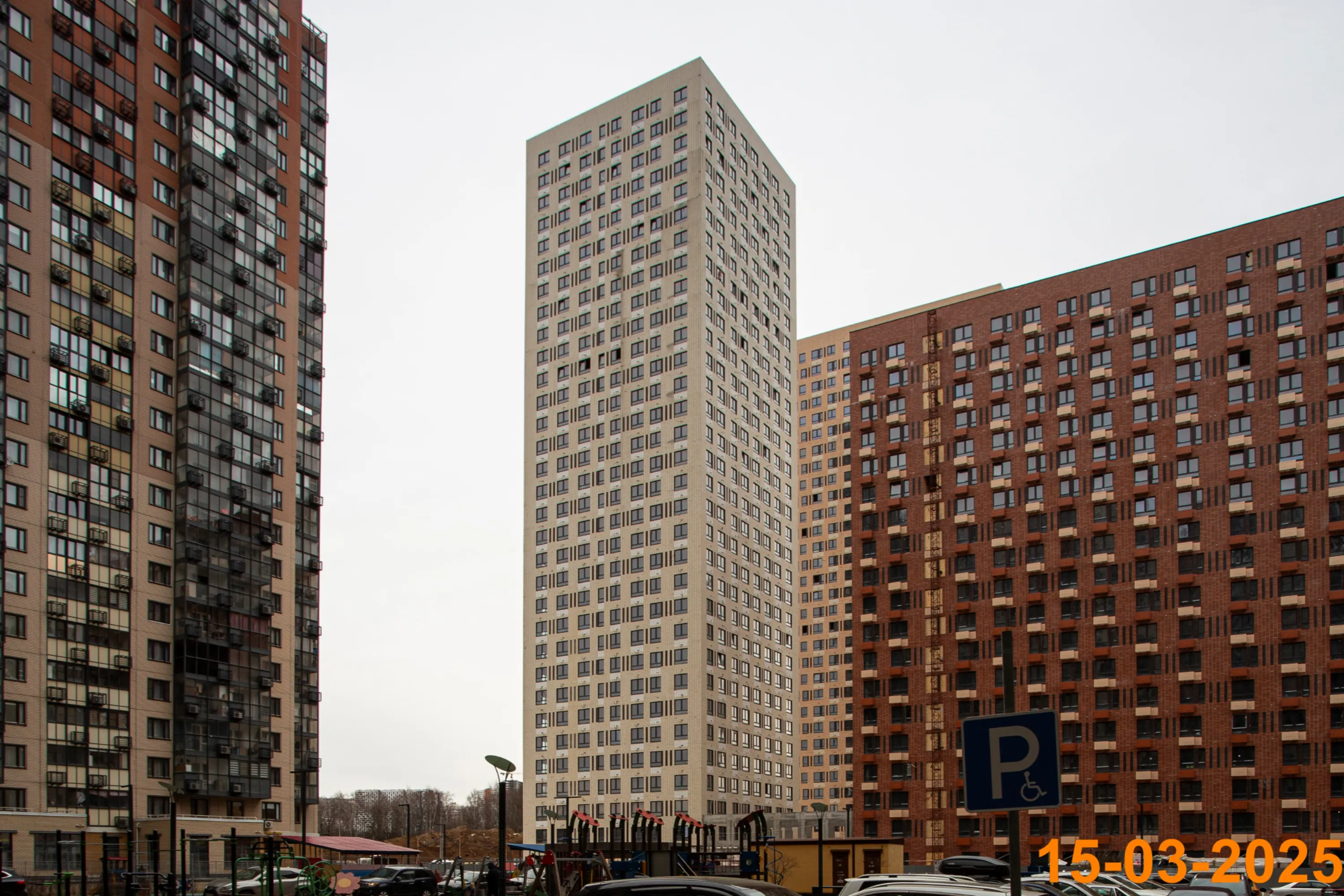 «Митинский лес» ход строительства