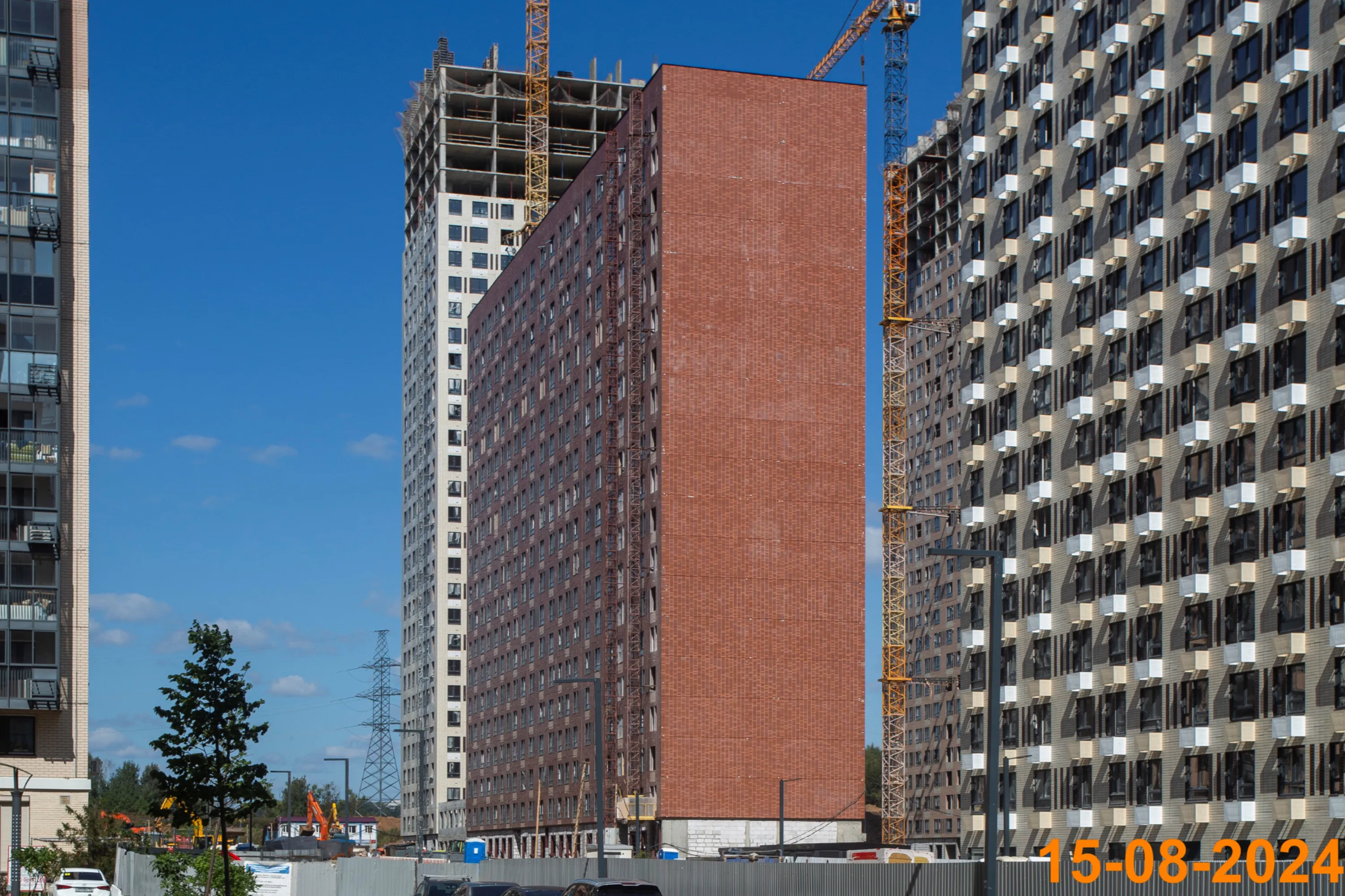 «Митинский лес» ход строительства