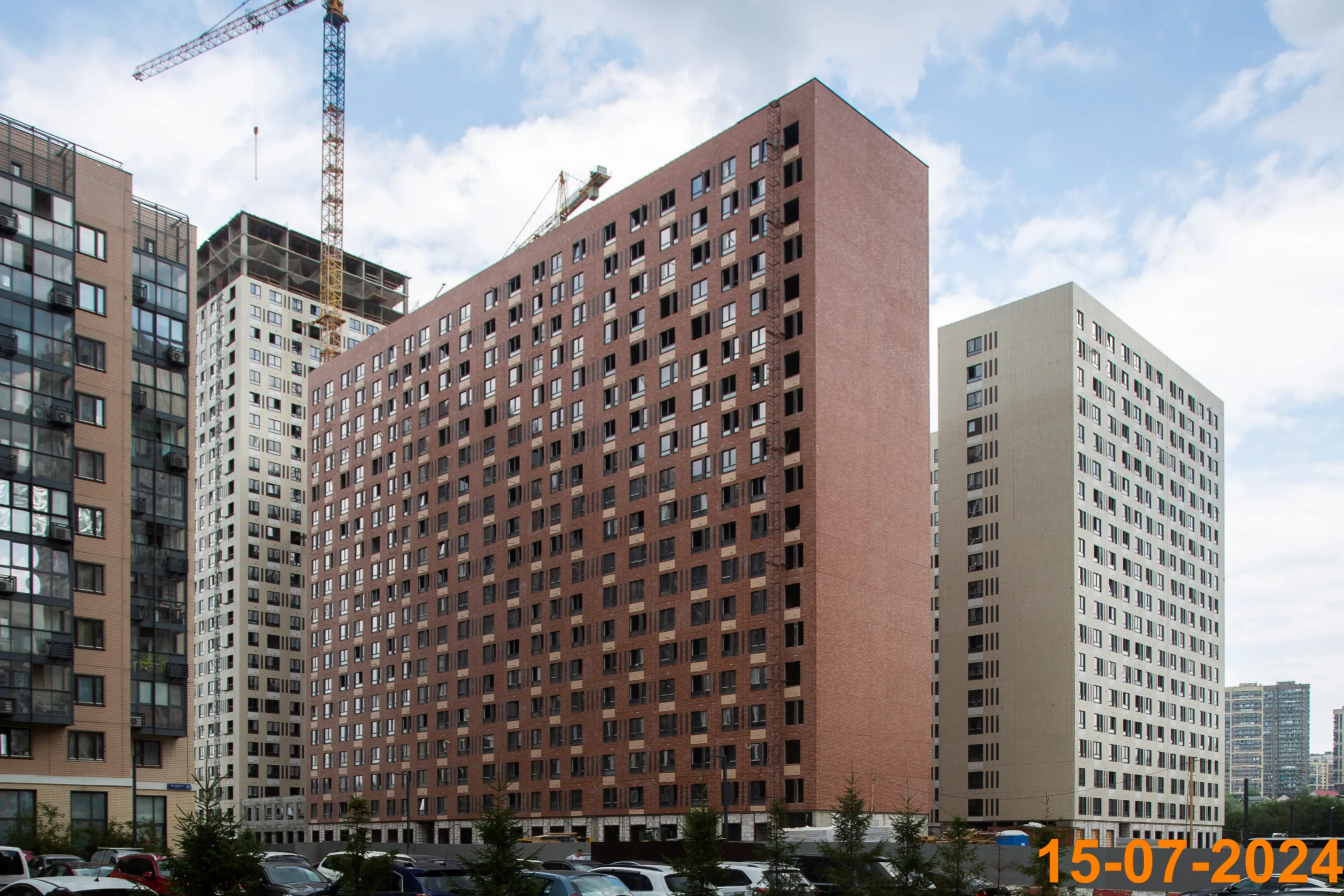 «Митинский лес» ход строительства