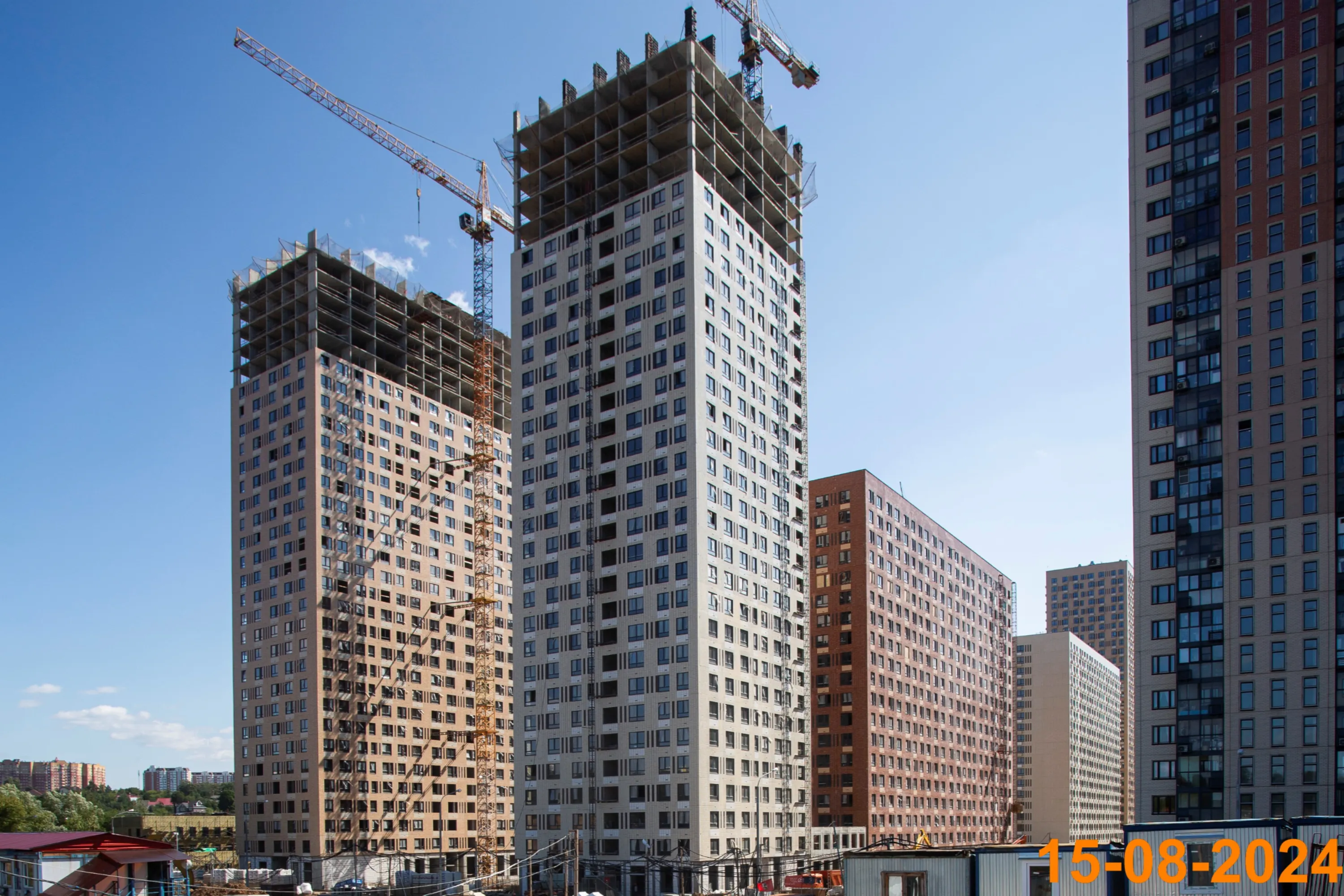 «Митинский лес» ход строительства