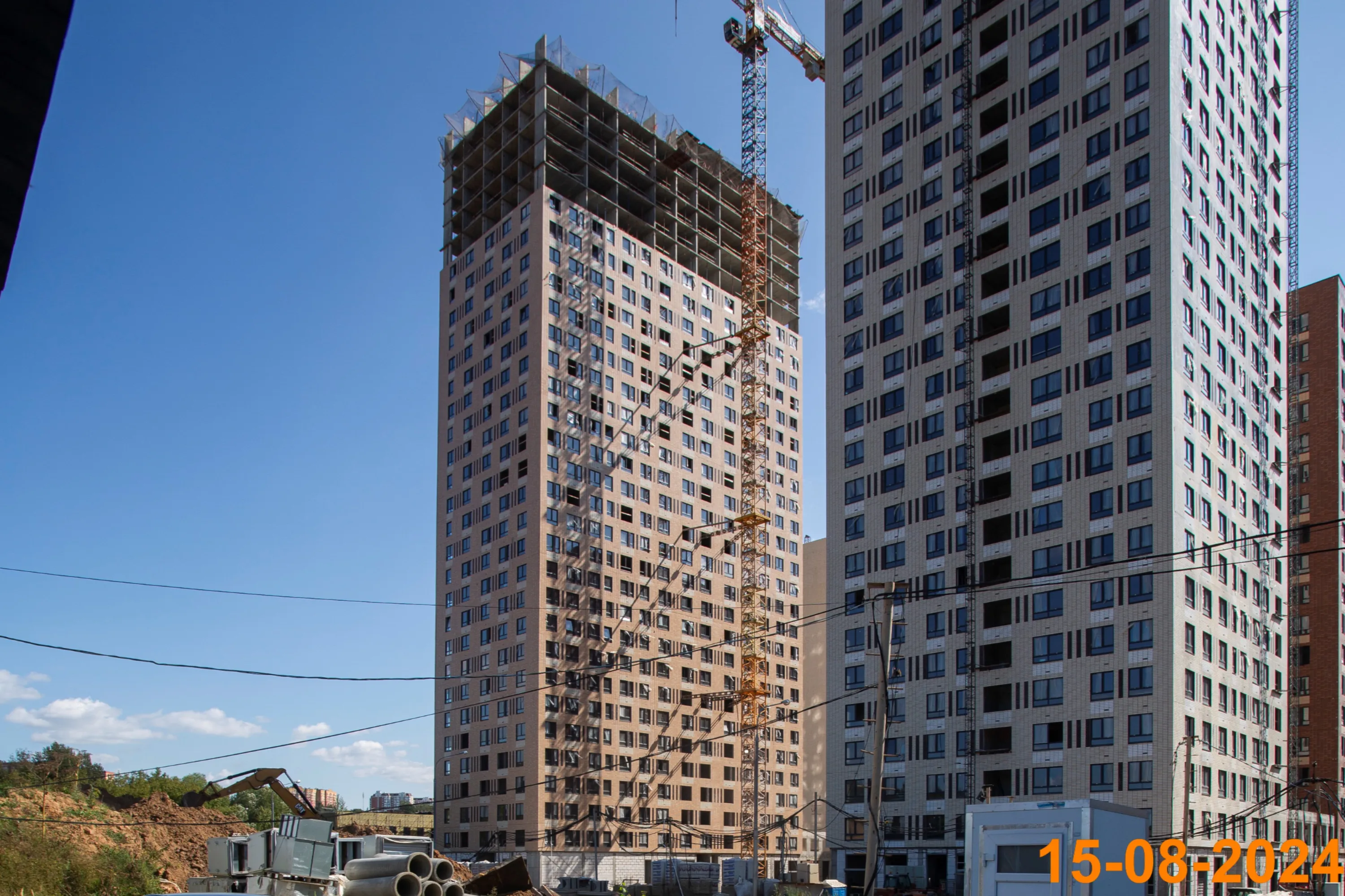 «Митинский лес» ход строительства