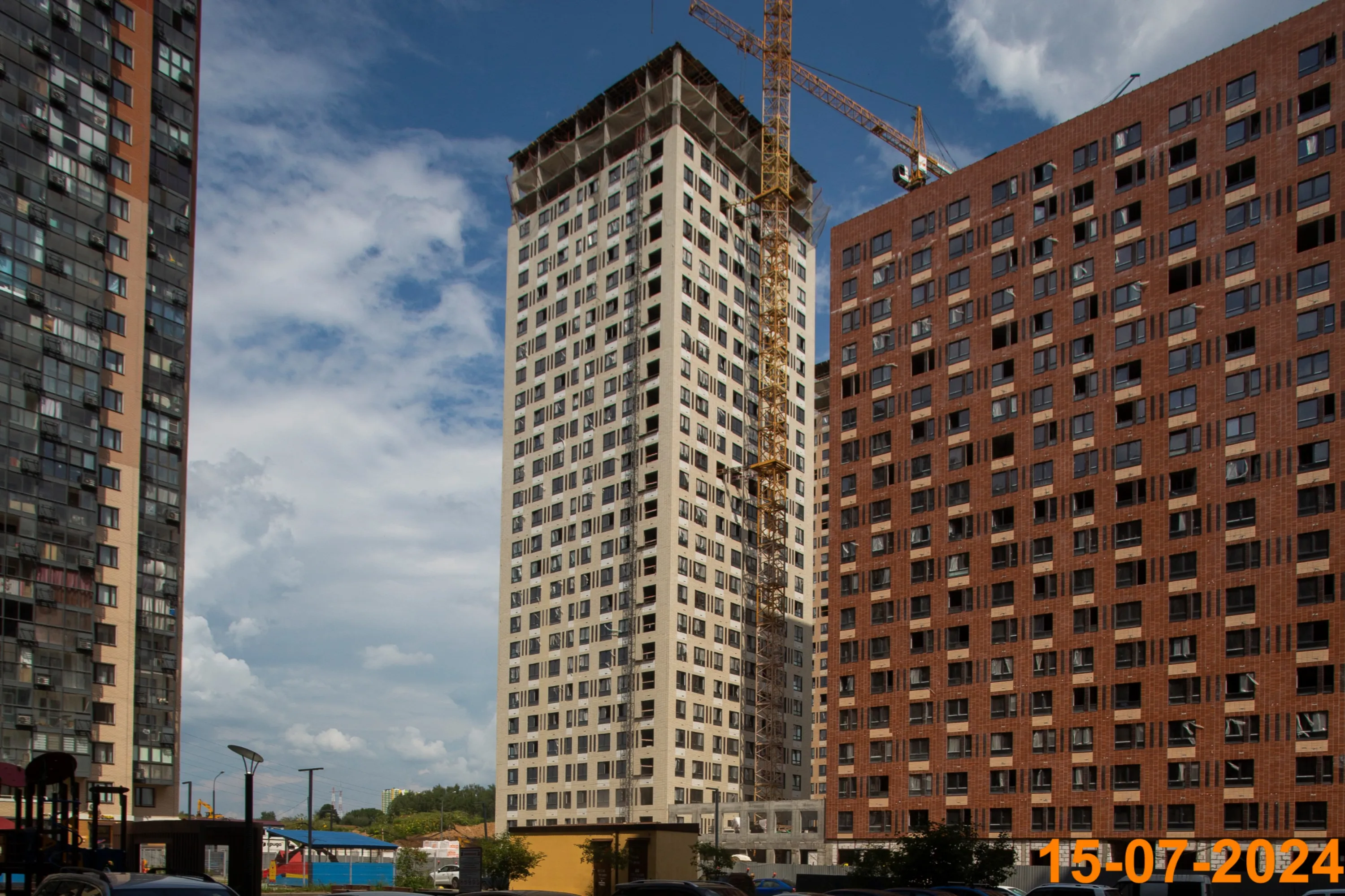 «Митинский лес» ход строительства