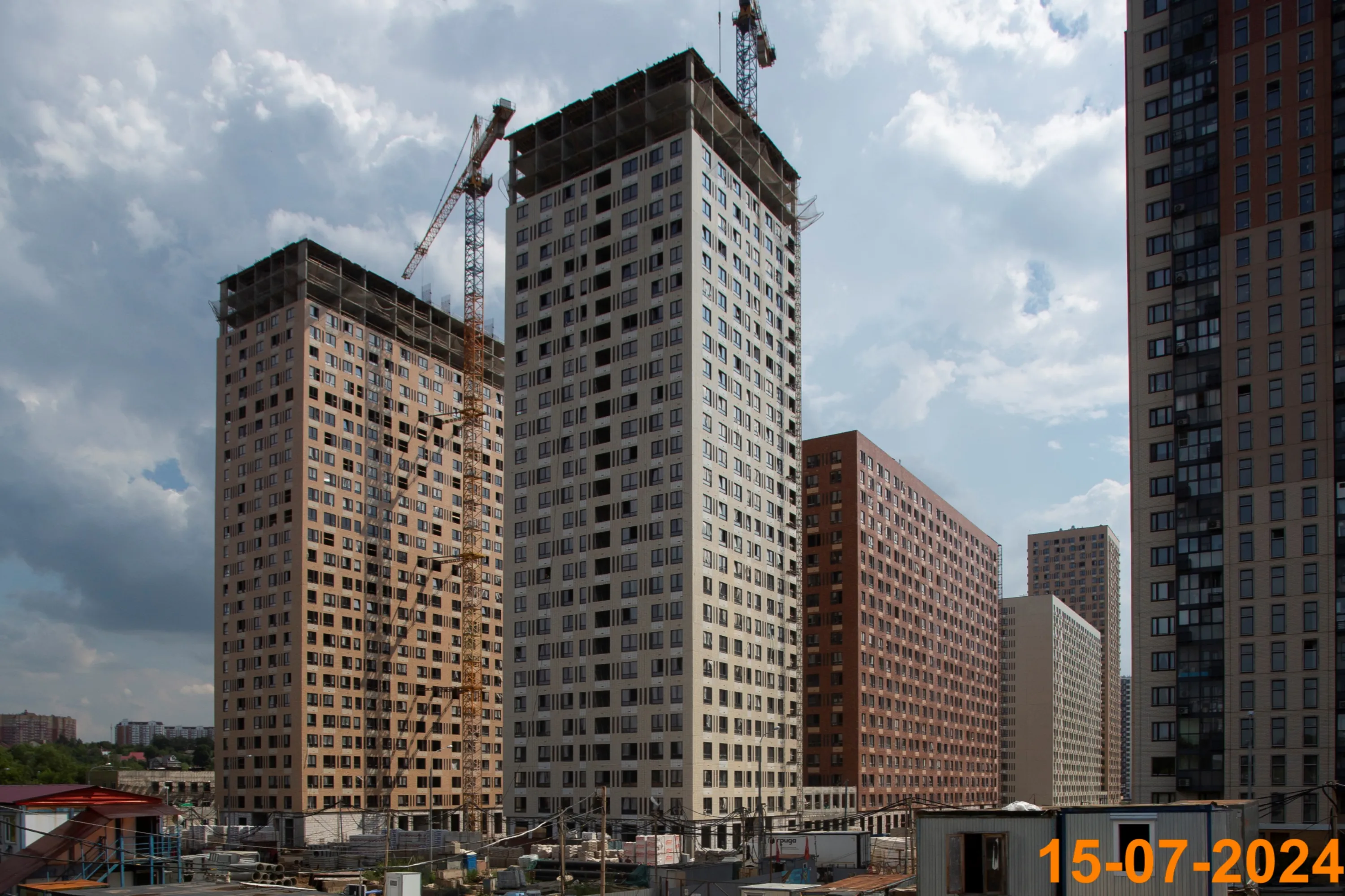 «Митинский лес» ход строительства