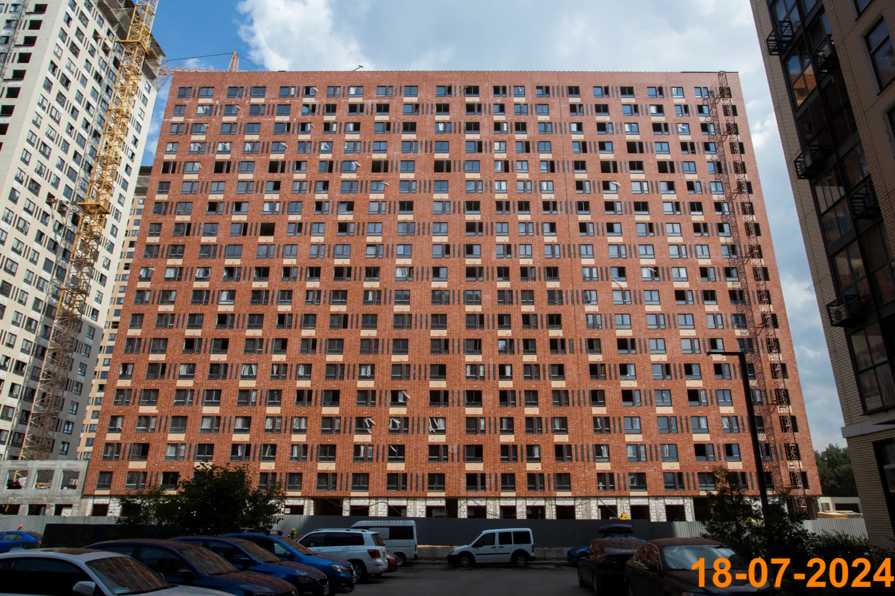 «Митинский лес» ход строительства