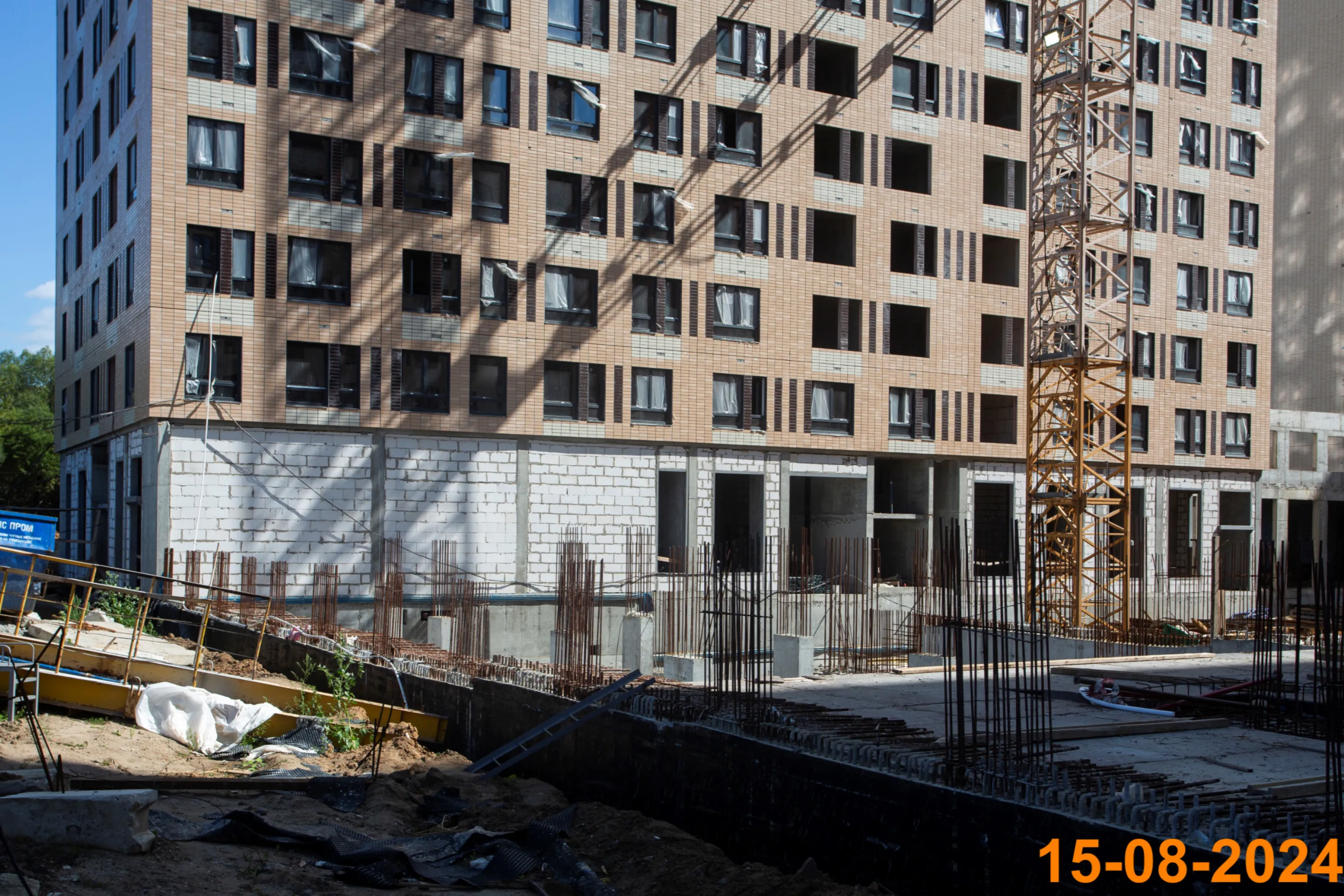 «Митинский лес» ход строительства