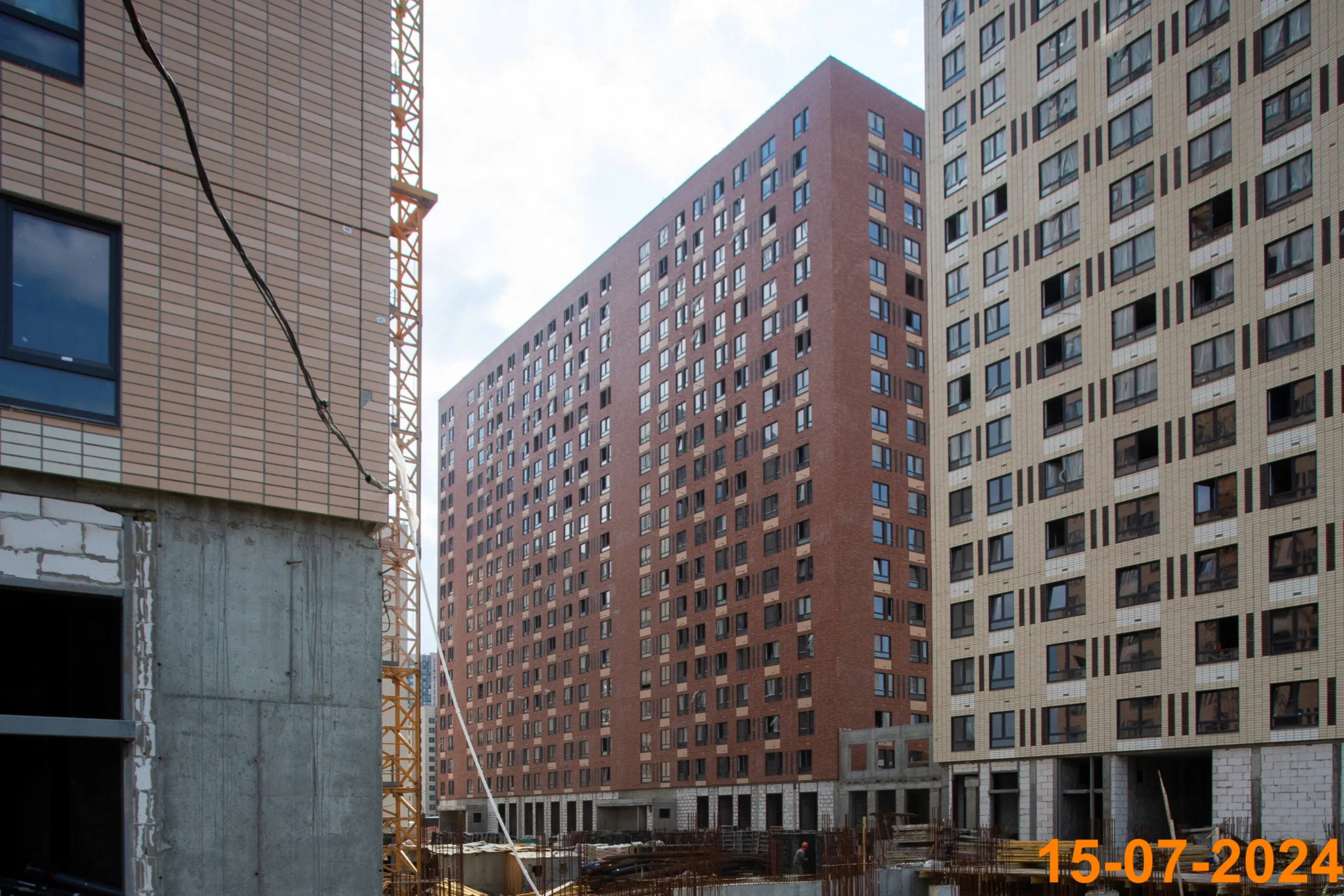 «Митинский лес» ход строительства