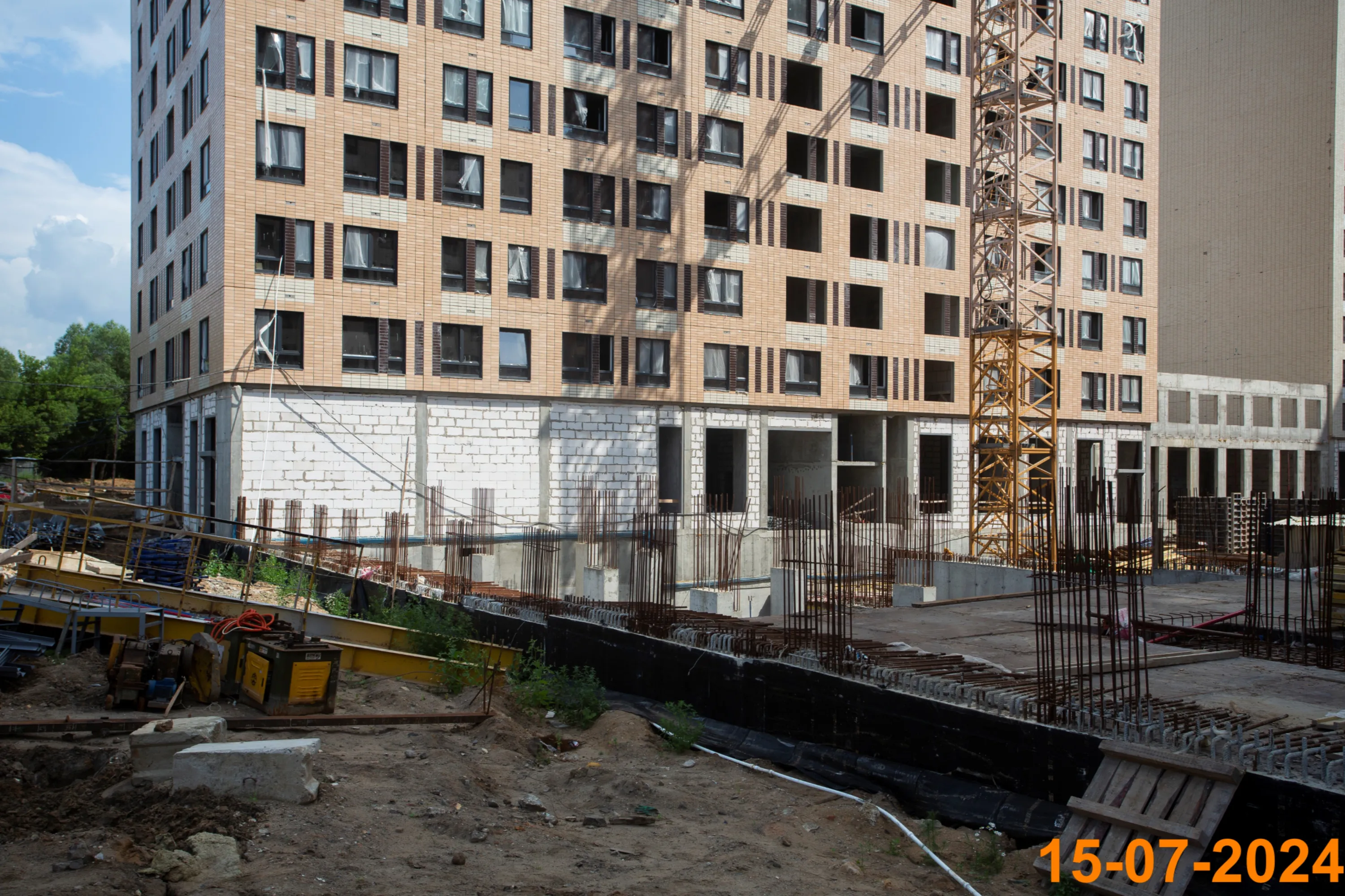 «Митинский лес» ход строительства